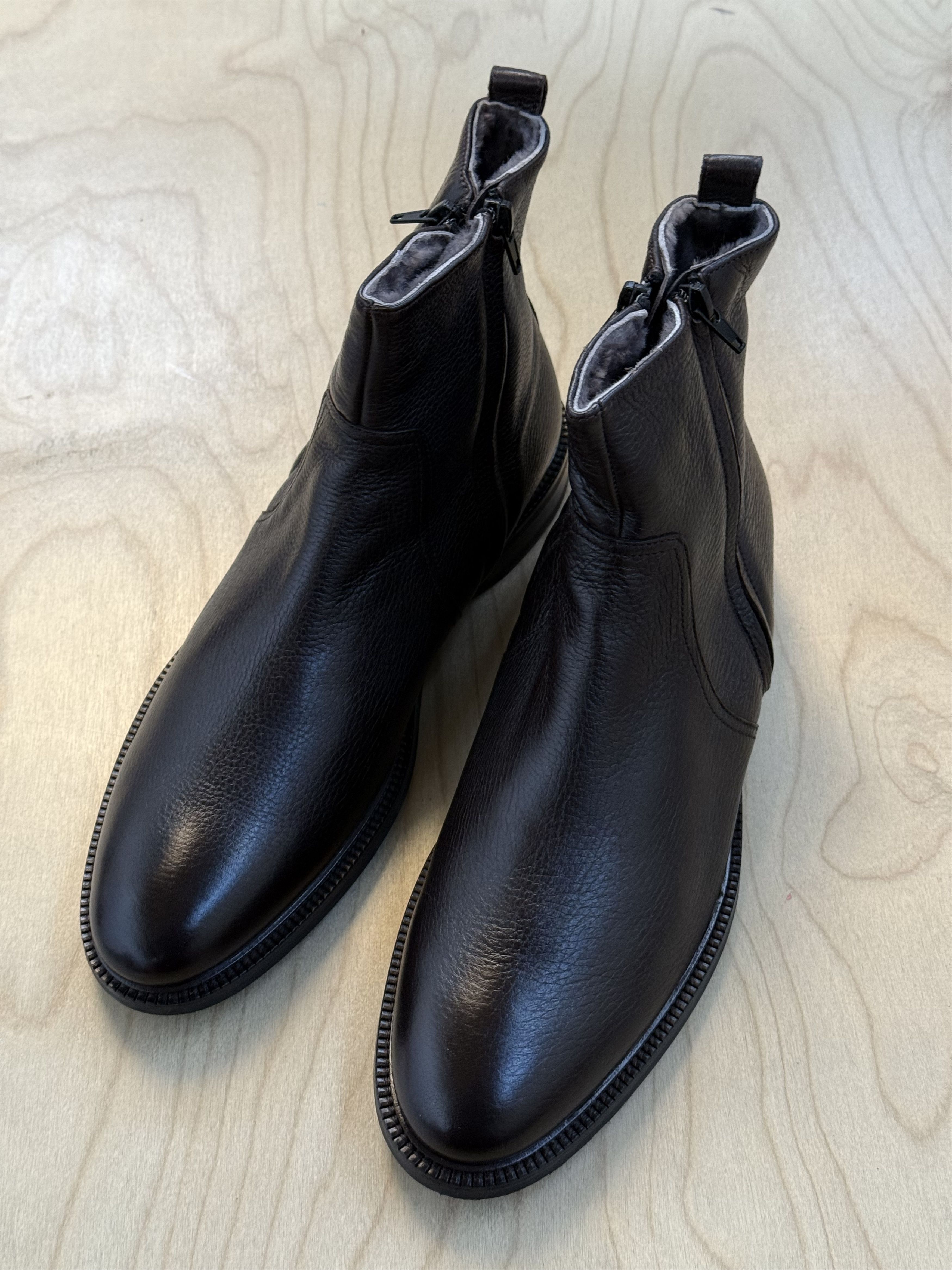 To Boot New York To Boot New York Sheldon Shearling double-zip boots Size US 10 / EU 43 - 1 Thumbnail