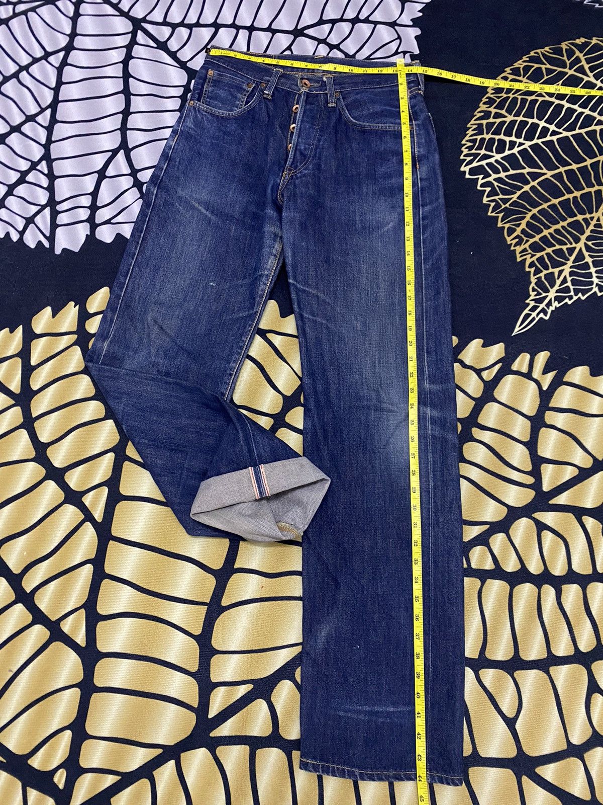 Edwin Edwin Selvedge Denim Jeans Distressed Size US 29 - 16 Thumbnail