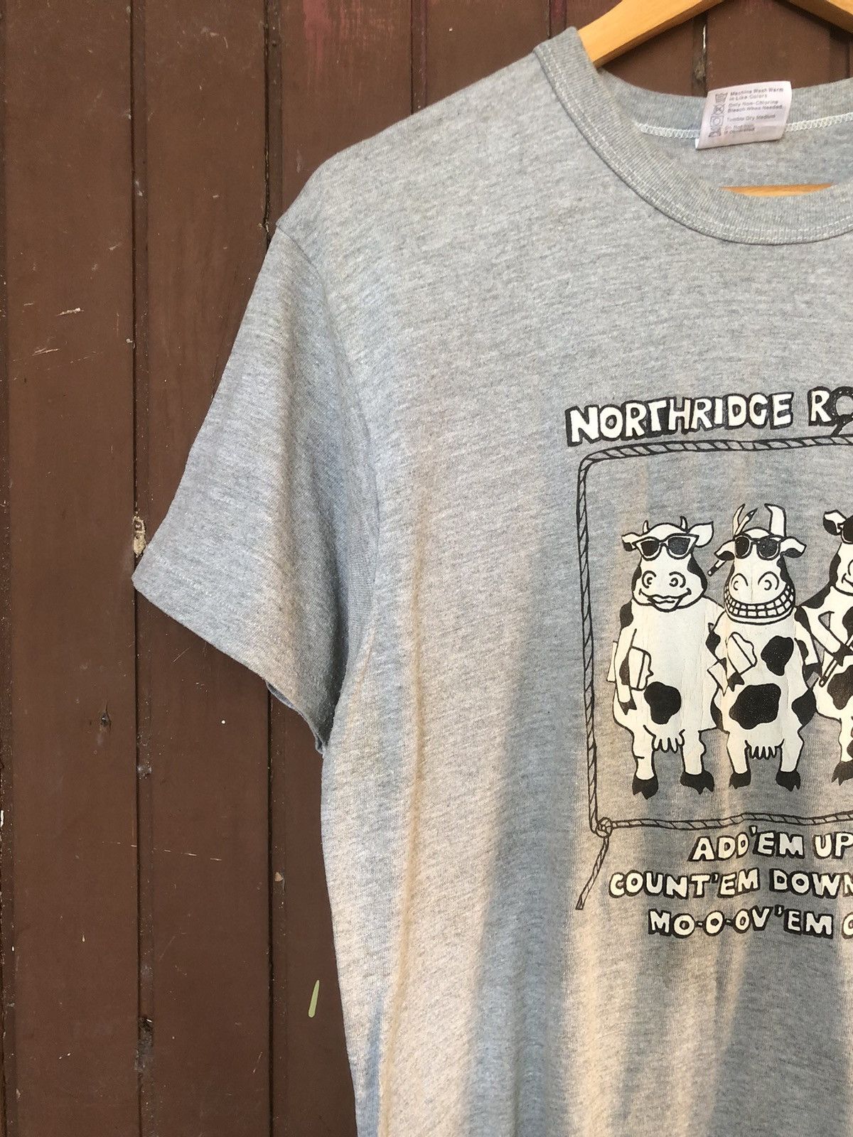 Vintage Vintage 80s Art Northridge Roundup Tshirt Size US M / EU 48-50 / 2 - 3 Thumbnail
