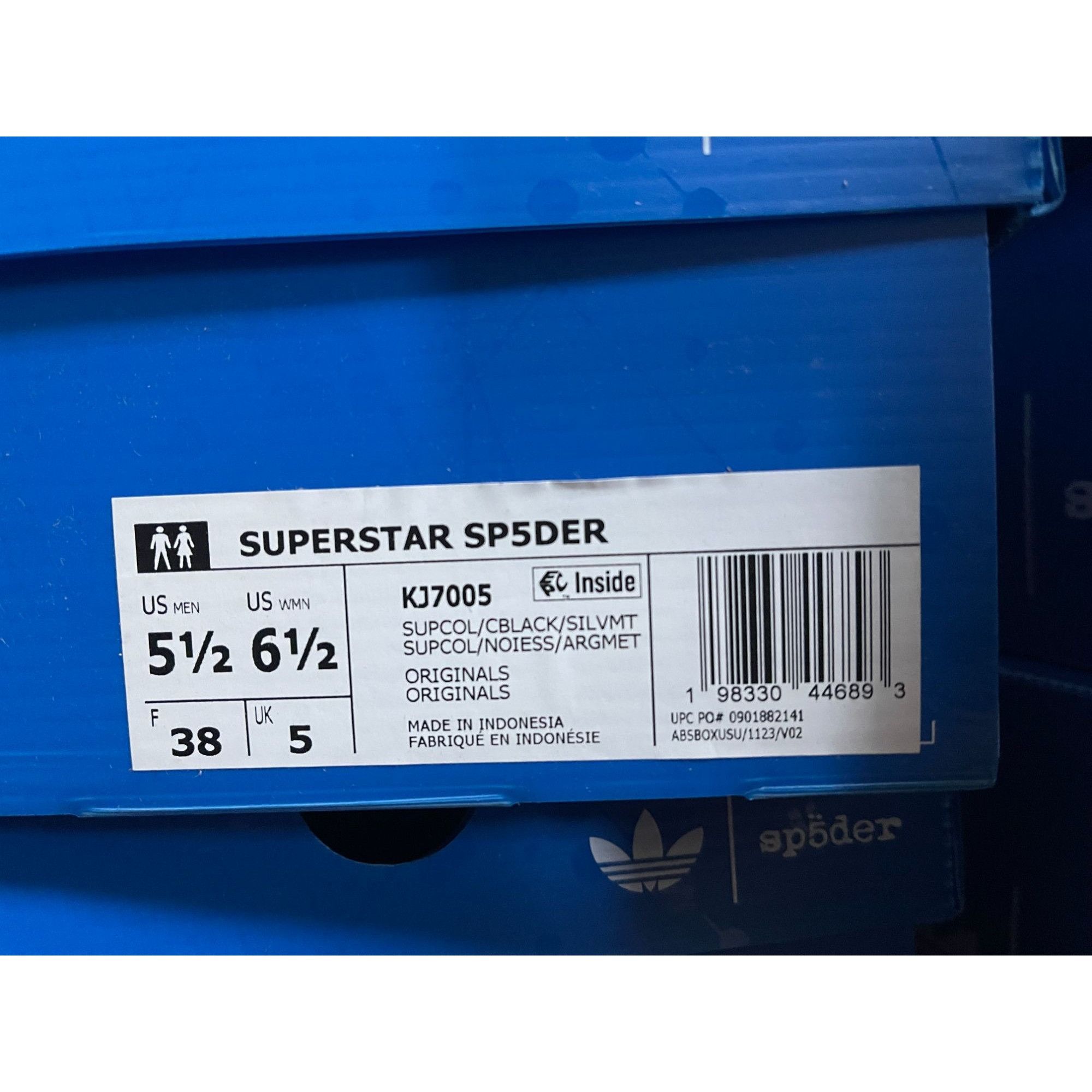 Adidas Adidas Superstar SP5DER Red Black MENS 5.5US Size US 5.5 / EU 38 - 9 Thumbnail