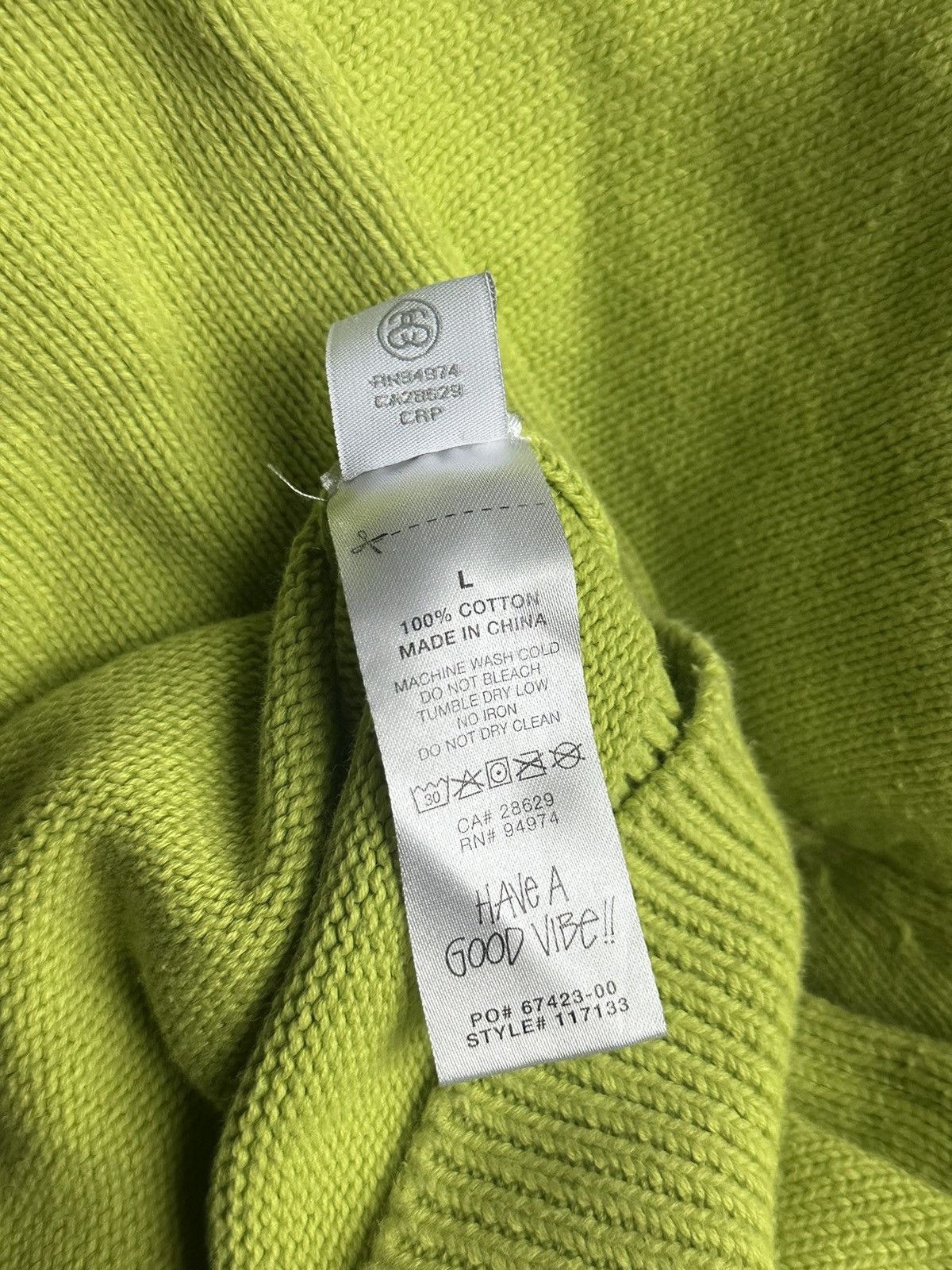 Stussy Stussy SS-Link Sweater Size US L / EU 52-54 / 3 - 5 Thumbnail