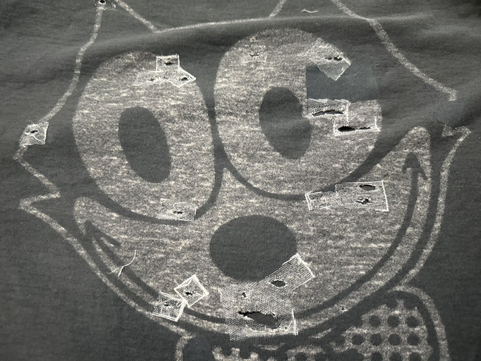 Vintage Vintage 90s Super Thrashed Felix the Cat T Shirt Size US XL / EU 56 / 4 - 10 Thumbnail