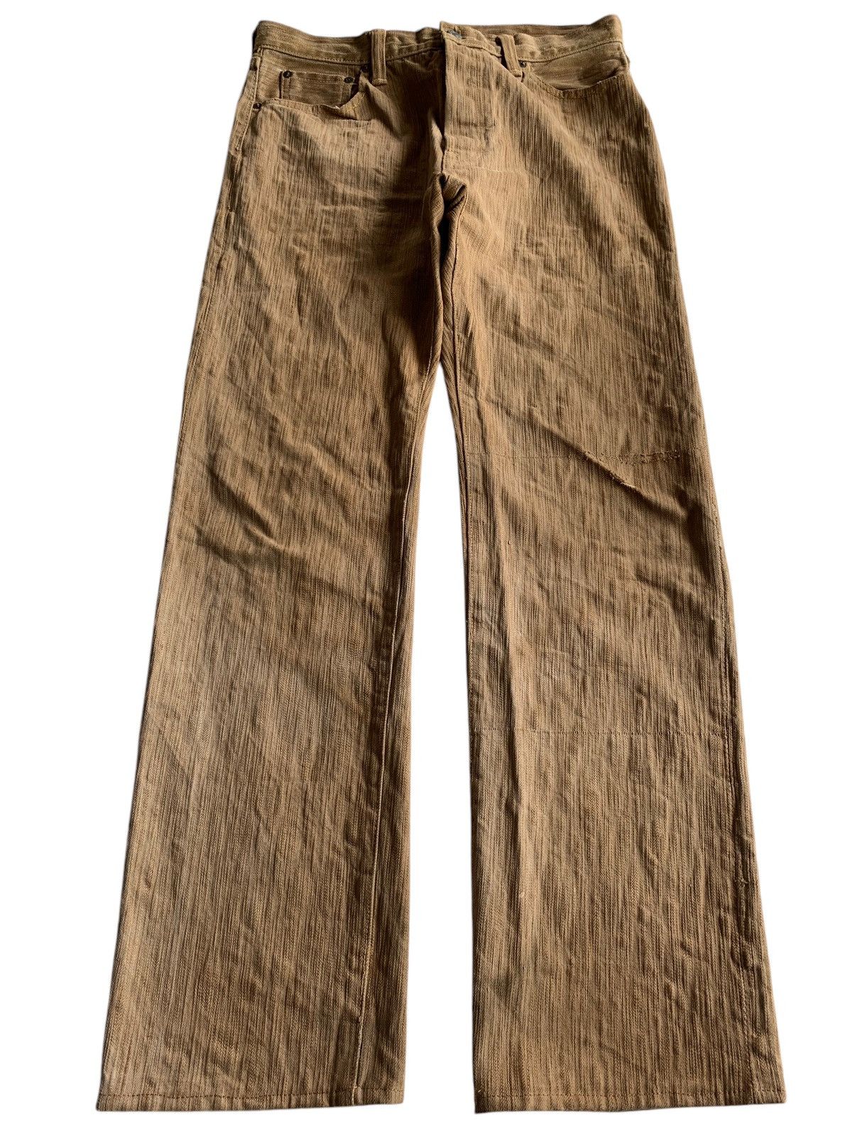 Kapital RARE ETERNAL SELVEDGE BUTTON FLY JAPANESE DENIM Size US 33 - 3 Thumbnail