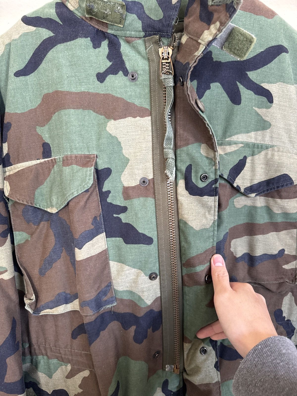 Vintage 1980s Vintage military M-1965 size L Size US L / EU 52-54 / 3 - 3 Thumbnail