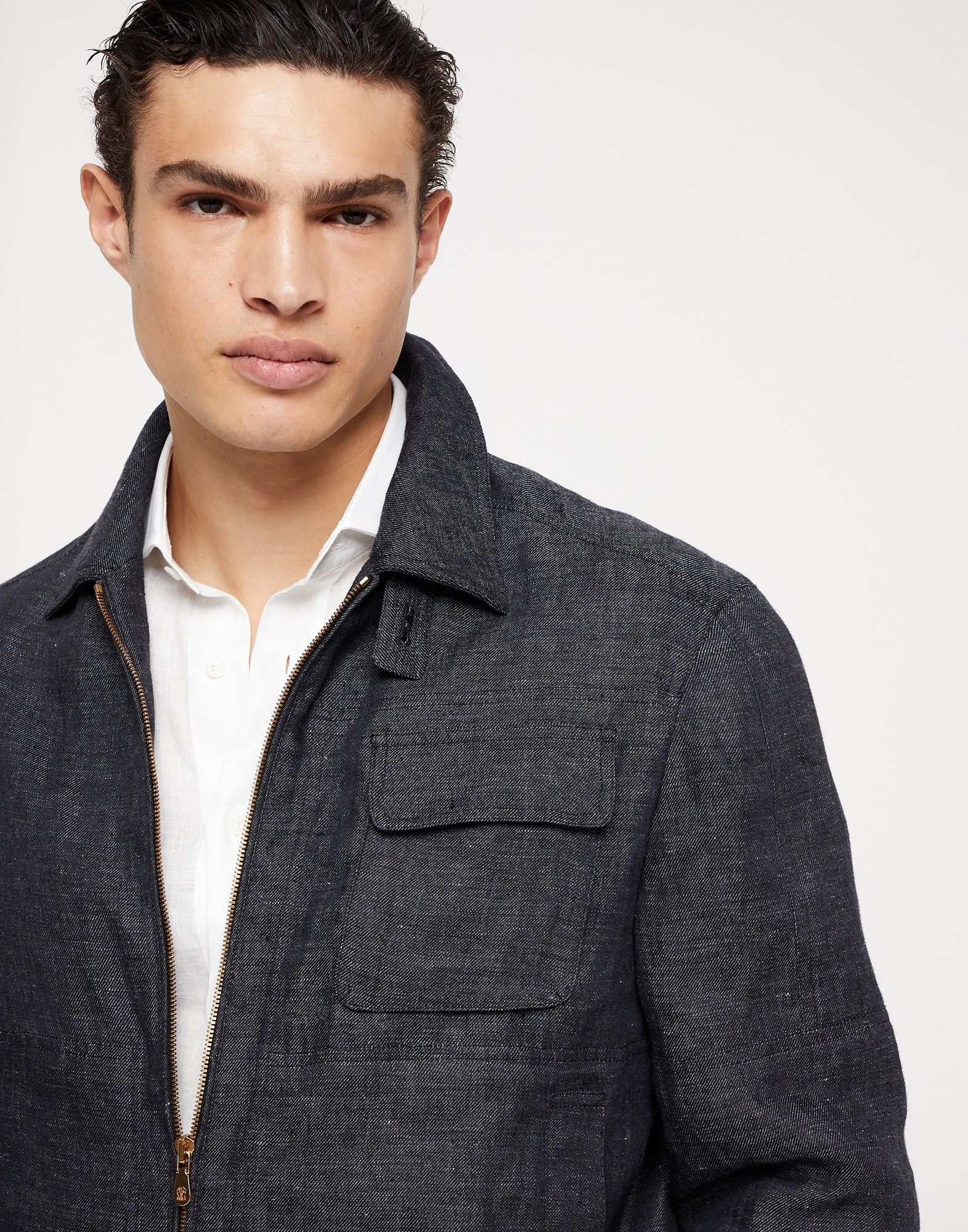 Brunello Cucinelli Jacket in Black Size US XL / EU 56 / 4 - 2 Thumbnail