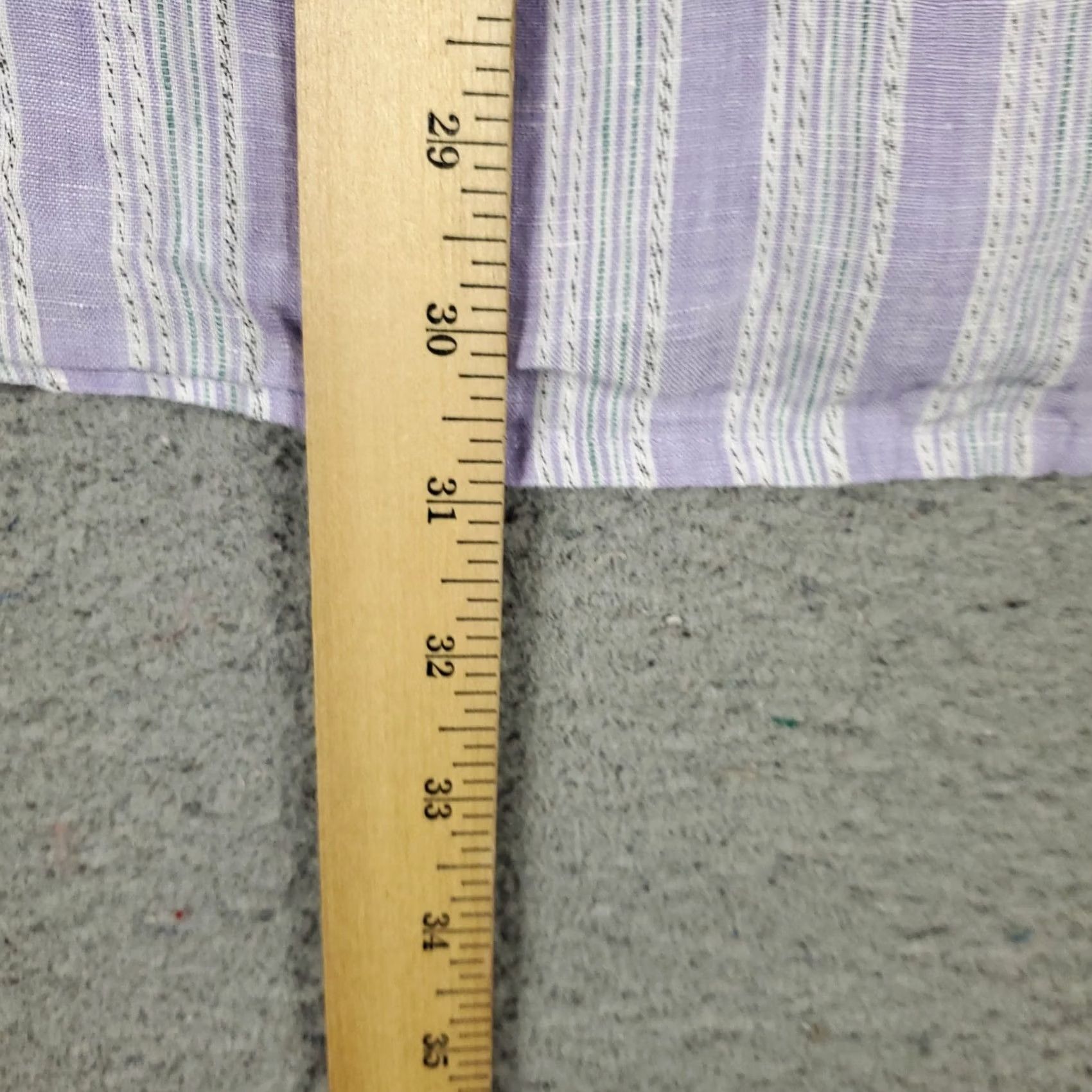 Tommy Bahama Tommy Bahama Shirt Mens XL Purple Striped Linen Button-Up Long Sleeve Shirt Size US XL / EU 56 / 4 - 4 Thumbnail