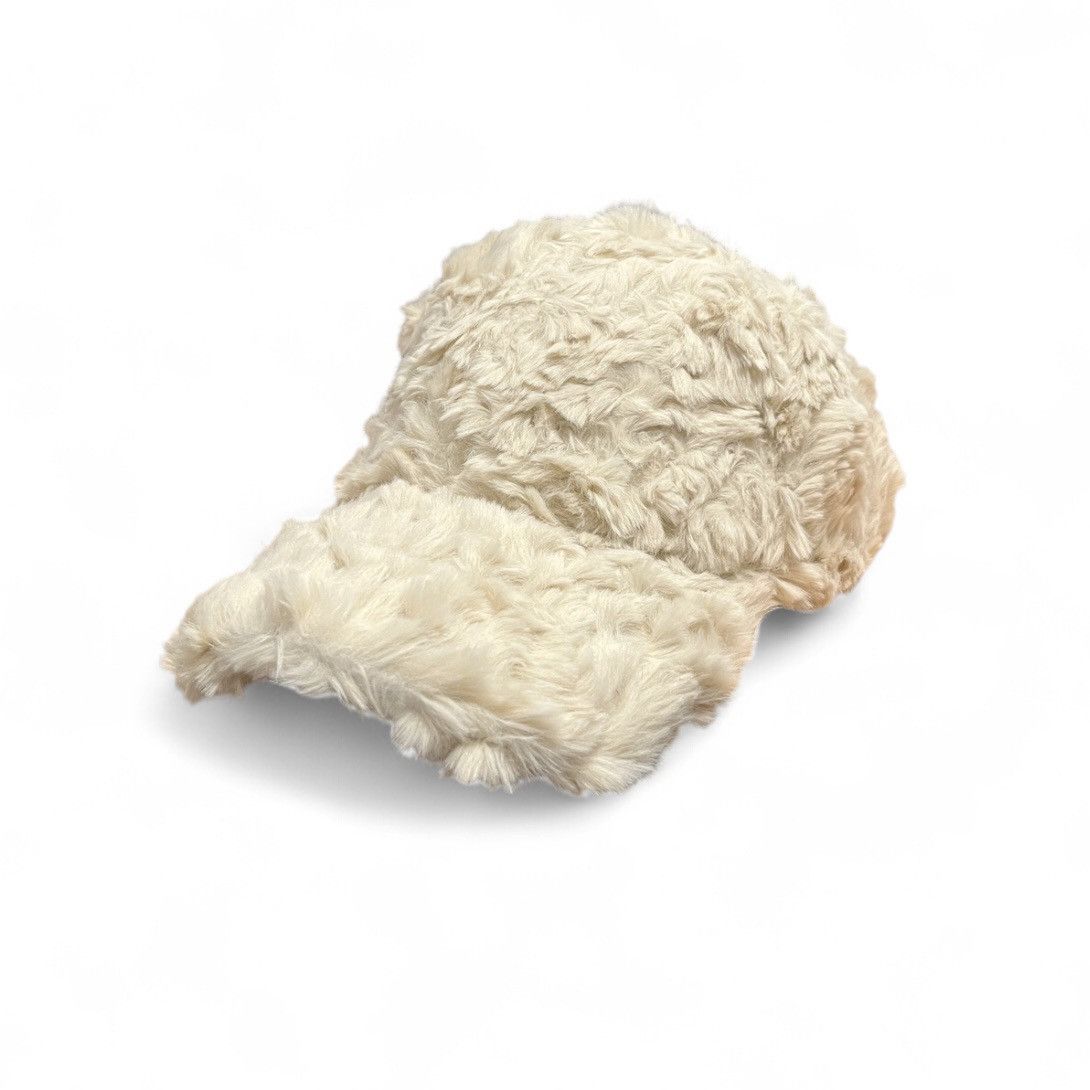 Japanese Brand Eastethic Fur Aesthetic Thick Premium Quality baseball cap Size ONE SIZE - 1 Thumbnail