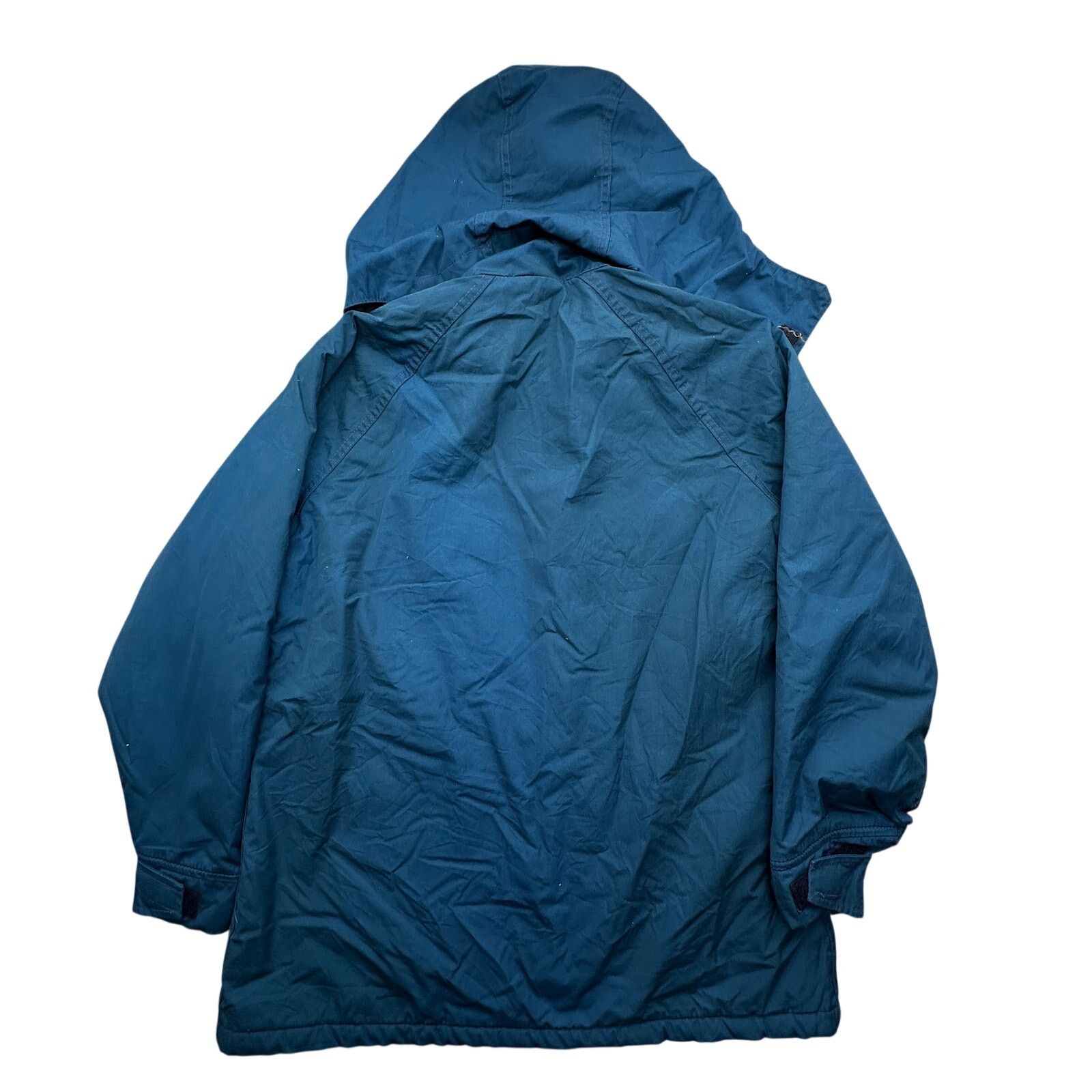 Woolrich Woolen Mills VTG Woolrich Woman Parka Hooded Jacket Womens Large Blue Size L / US 10 / IT 46 - 6 Thumbnail