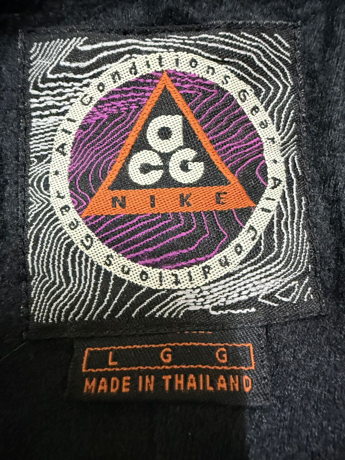 Nike ACG Vintage 90s Nike ACG Fleece Lined Parka Jacket Size US XXL / EU 58 / 5 - 10 Thumbnail