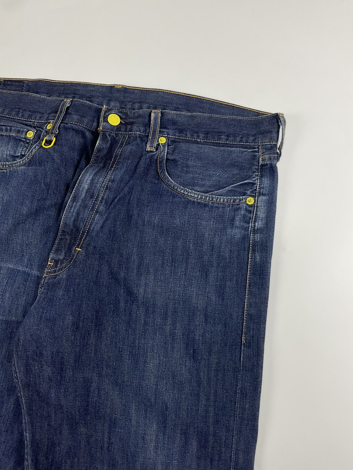 Fragment Design × Levi's Levis Fenom S/S'09 Yellow FLash Denim Size US 36 / EU 52 - 3 Thumbnail