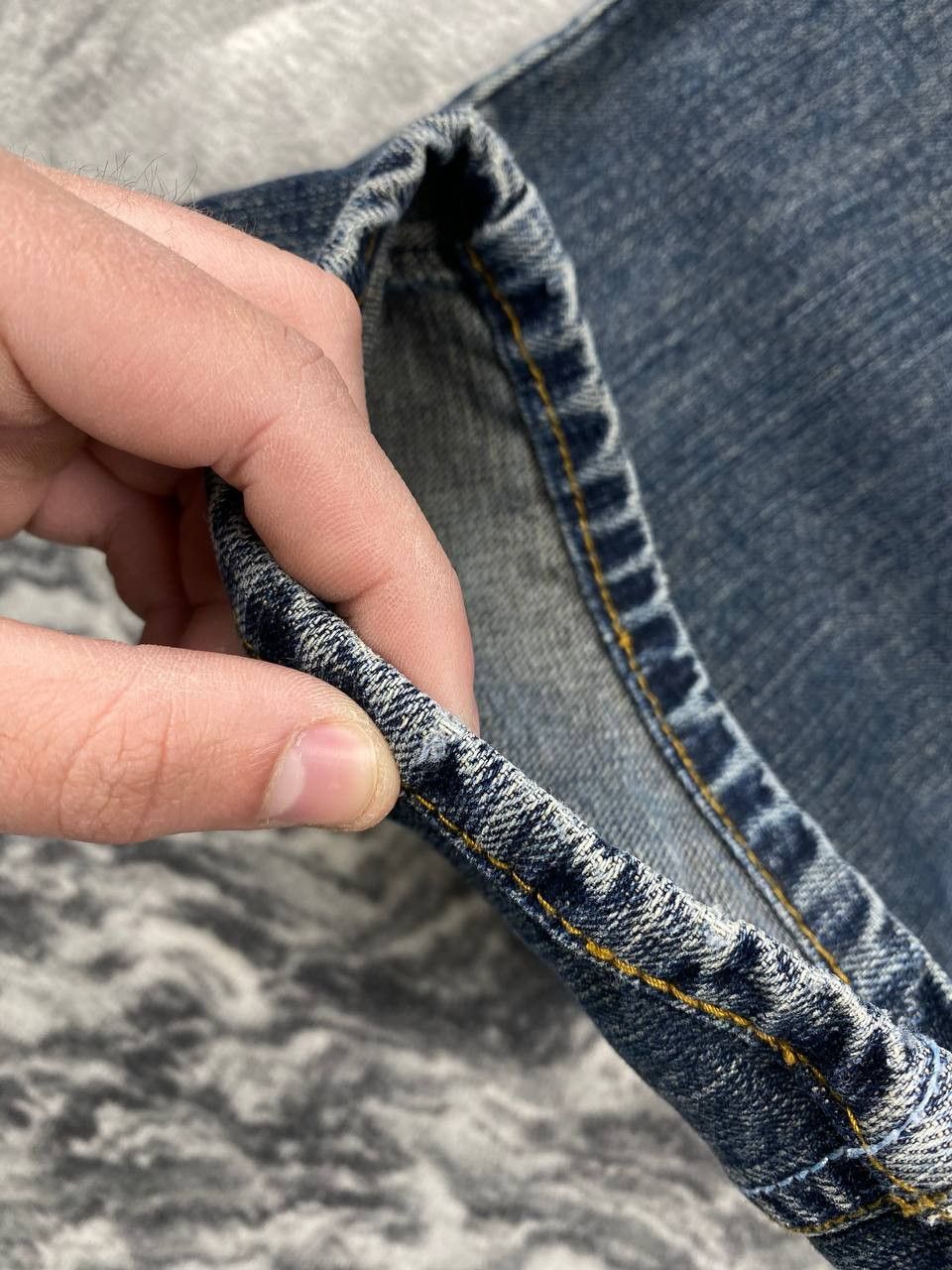 Armani Vintage Armani Denim Baggy Jeans Size US 34 / EU 50 - 7 Thumbnail