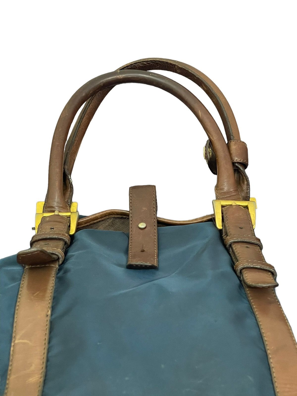 Japanese Brand Leather Nylon United Arrows Brief Bag 4🟩 Size ONE SIZE - 11 Thumbnail