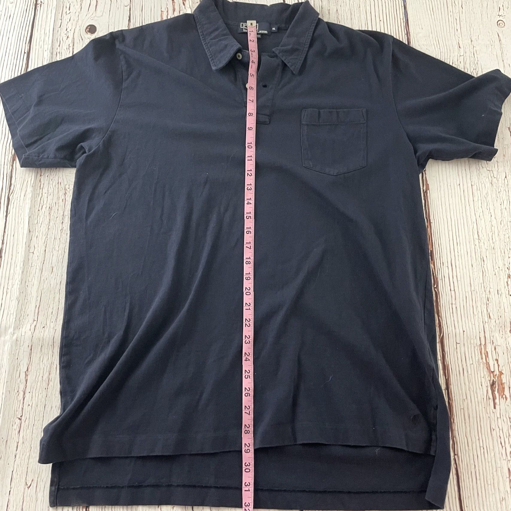 Polo Ralph Lauren Polo Ralph Lauren Short Sleeve Button Front Polo Shirt Men XL Solid Blue Shirt Men's XL Blue Polo Ralph Lauren Button-Up Short Sleeve Solid Blue Size US XL / EU 56 / 4 - 4 Thumbnail