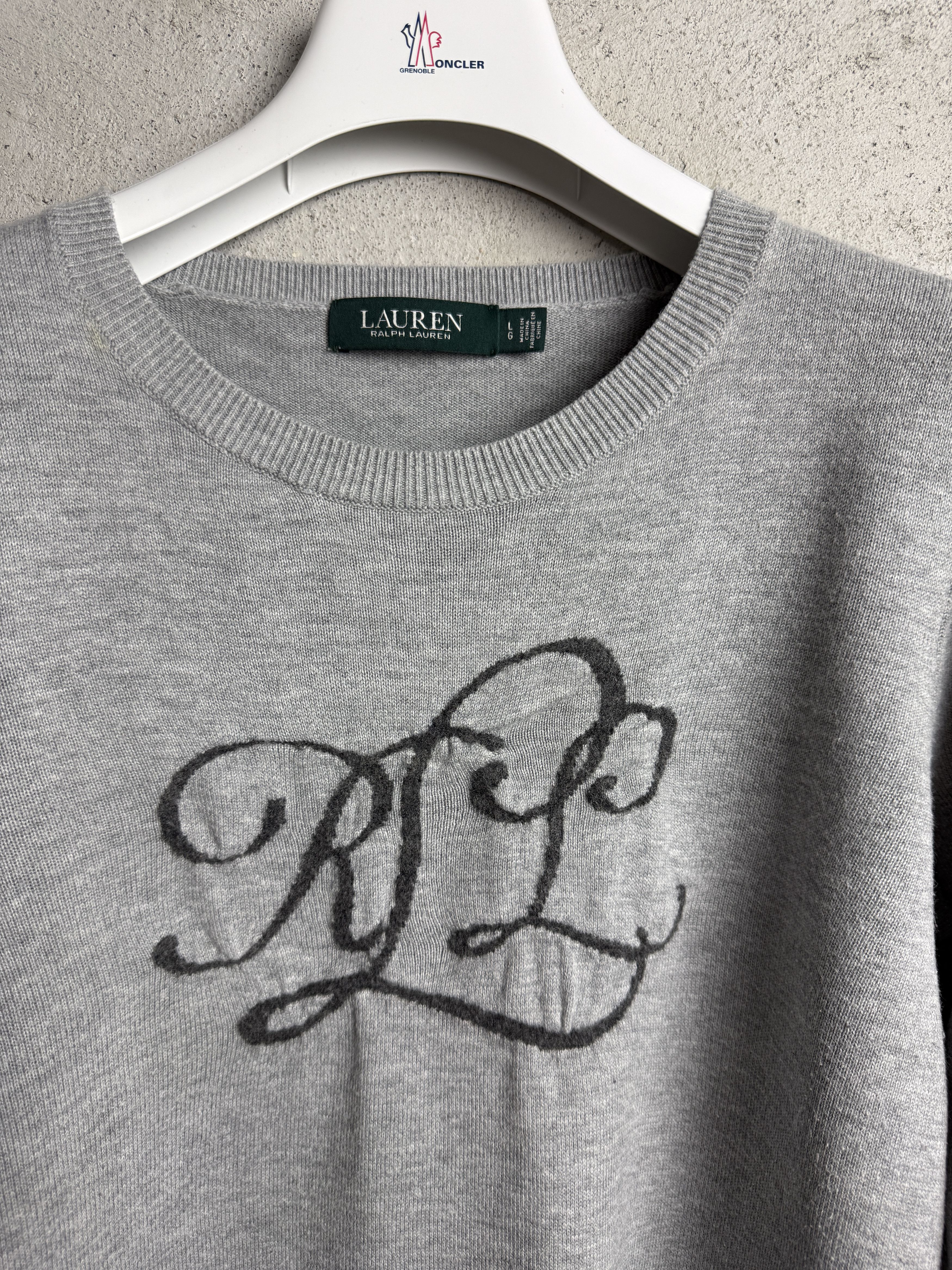 Lauren Ralph Lauren Lauren Ralph Lauren big logo sweater knitwear casual Size L / US 10 / IT 46 - 2 Thumbnail