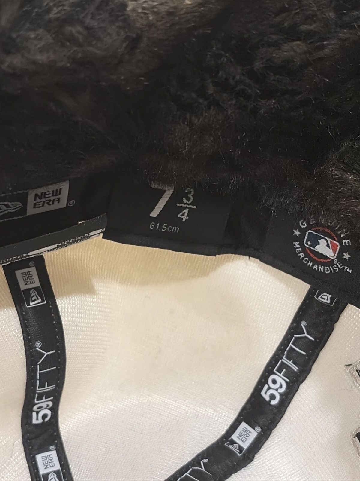 MyFitteds Myfitteds NY Yankees Sherpa Dog Ear Pistachio Size 7/ 3/4 Size ONE SIZE - 3 Thumbnail