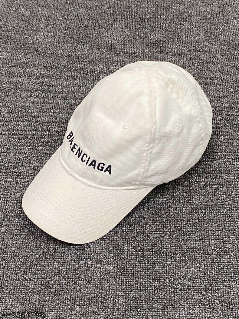 Balenciaga Balenciaga White embroidered logo baseball cap 2501-Nextarr Size ONE SIZE - 1 Thumbnail