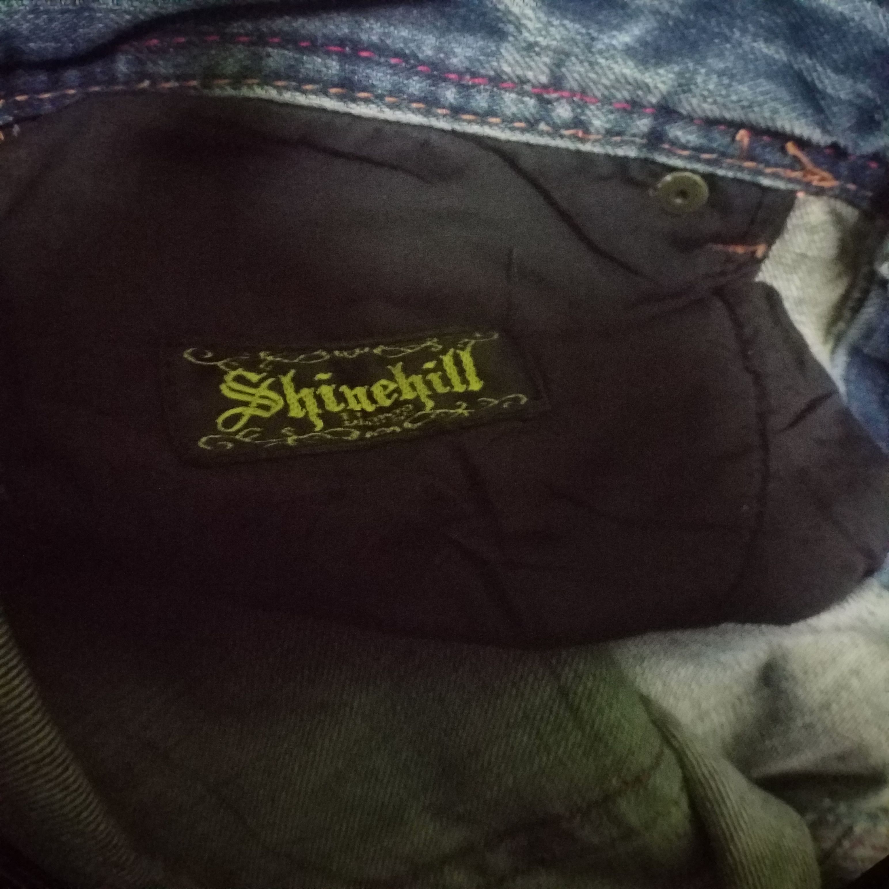 Japanese Brand shinehill distress denim with stud bell bottom Size 32" / US 10 / IT 46 - 9 Thumbnail