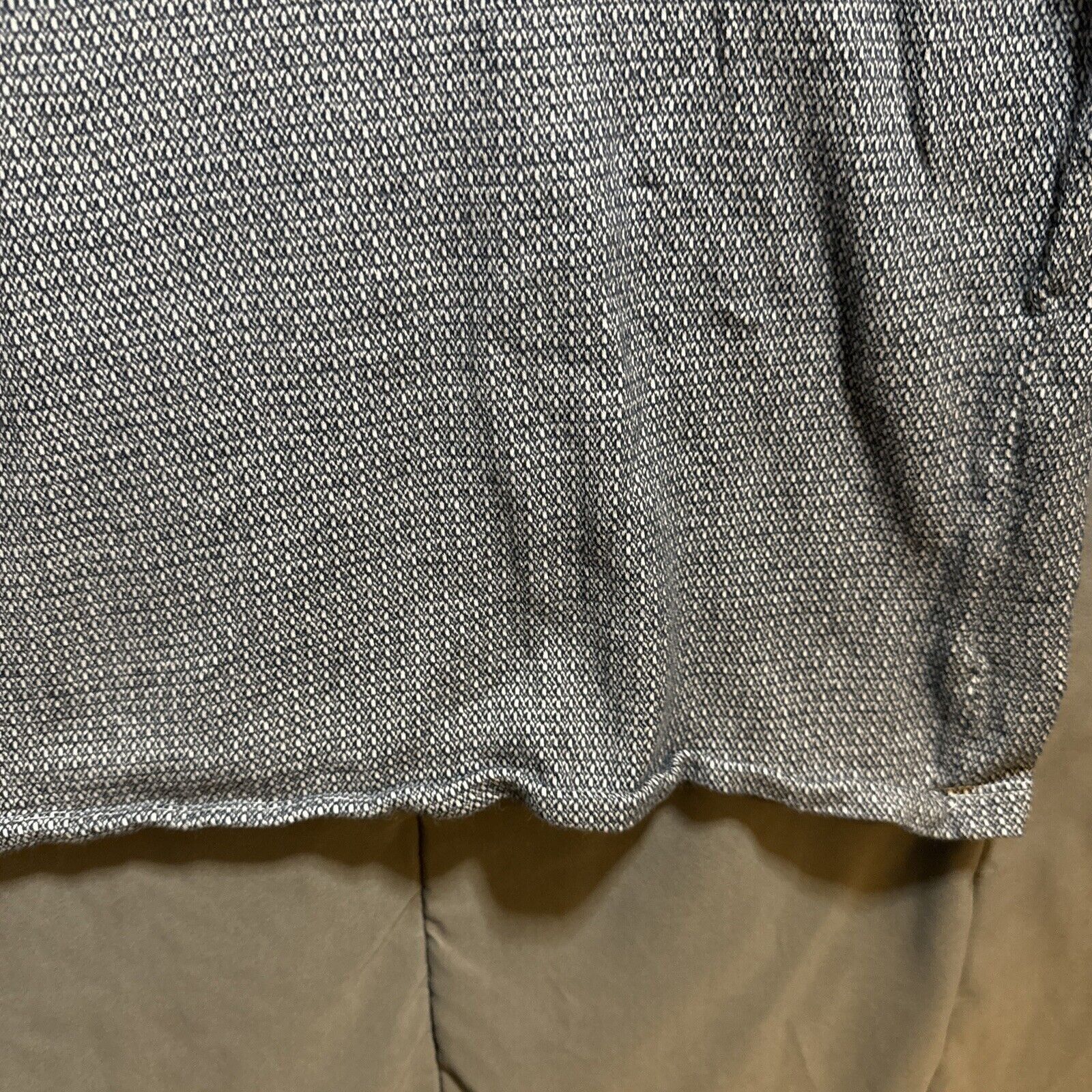 Calvin Klein Calvin Klein Mens Short Sleeved Shirt Round Neck Blue White Size US XL / EU 56 / 4 - 6 Thumbnail