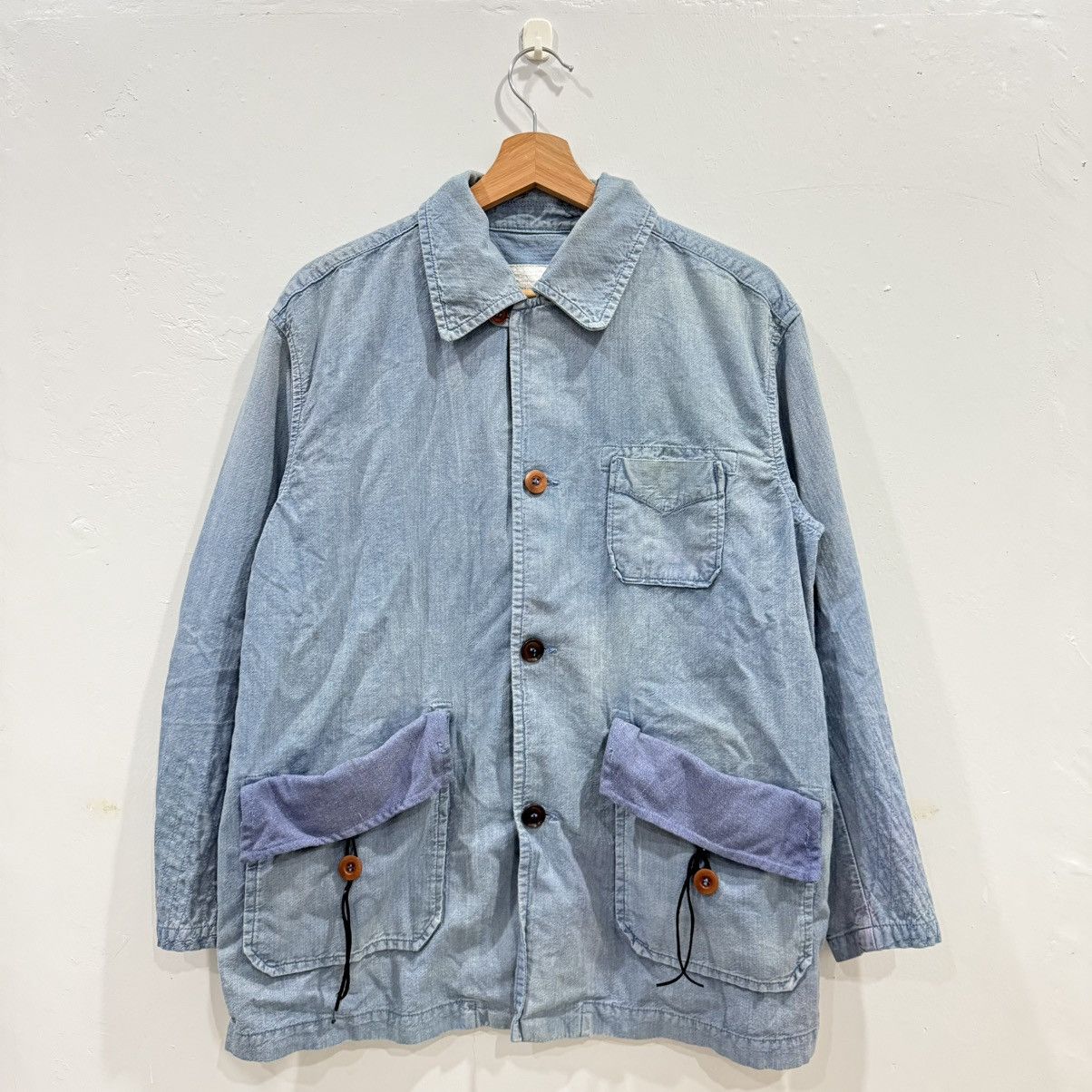 If Six Was Nine Phablic x Kazui Casual Denim Blazer Size US S / EU 44-46 / 1 - 1 Thumbnail
