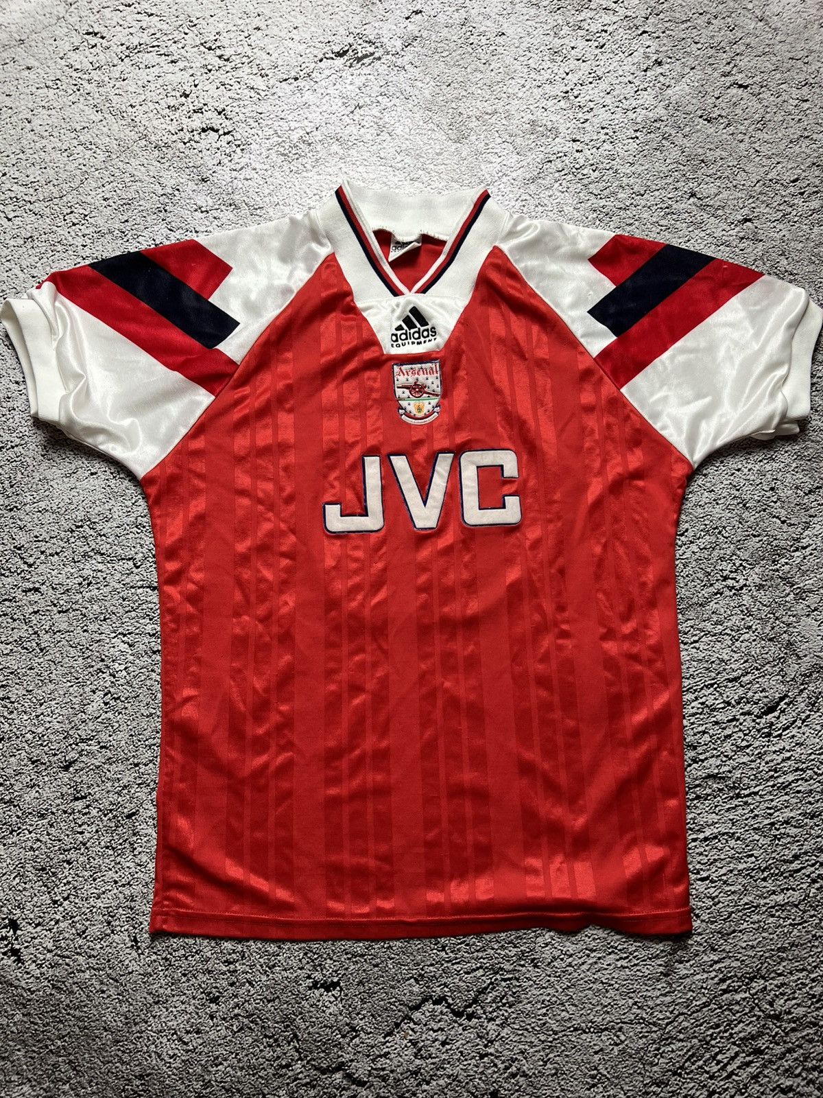 Adidas 1992-1994 Arsenal London adidas equipment vintage jersey Size US S / EU 44-46 / 1 - 2 Thumbnail