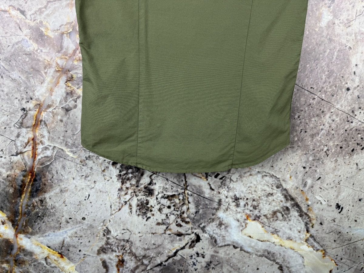 Reiss Reiss Short-Sleeve Button-Down Shirt – Olive Green Size L Size US L / EU 52-54 / 3 - 12 Thumbnail