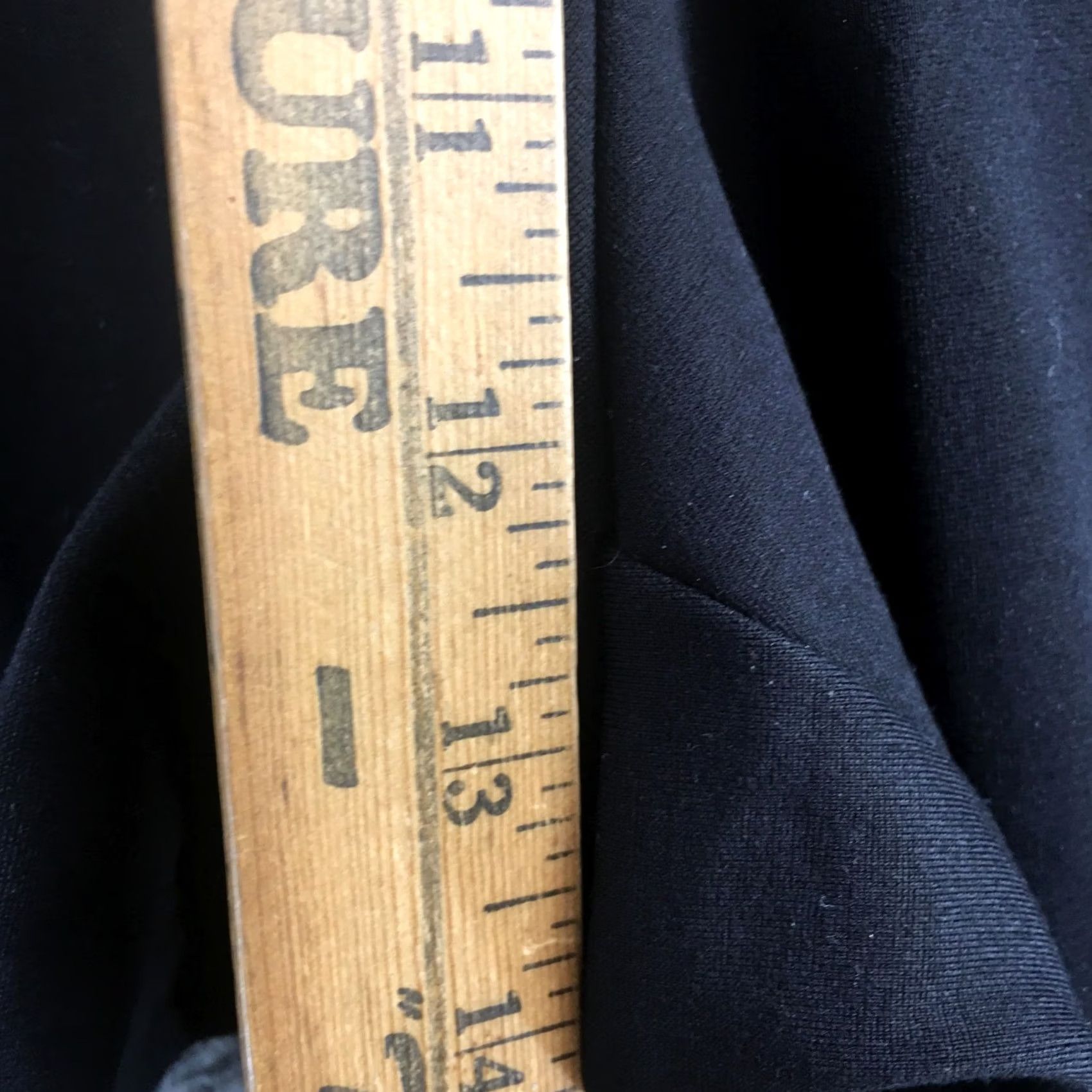 Calvin Klein Calvin Klein Pants Womens 12 Black Hi-Rise Flat Front Zip Pocket Ankle Trouser Size 34" / US 12 / IT 48 - 7 Thumbnail