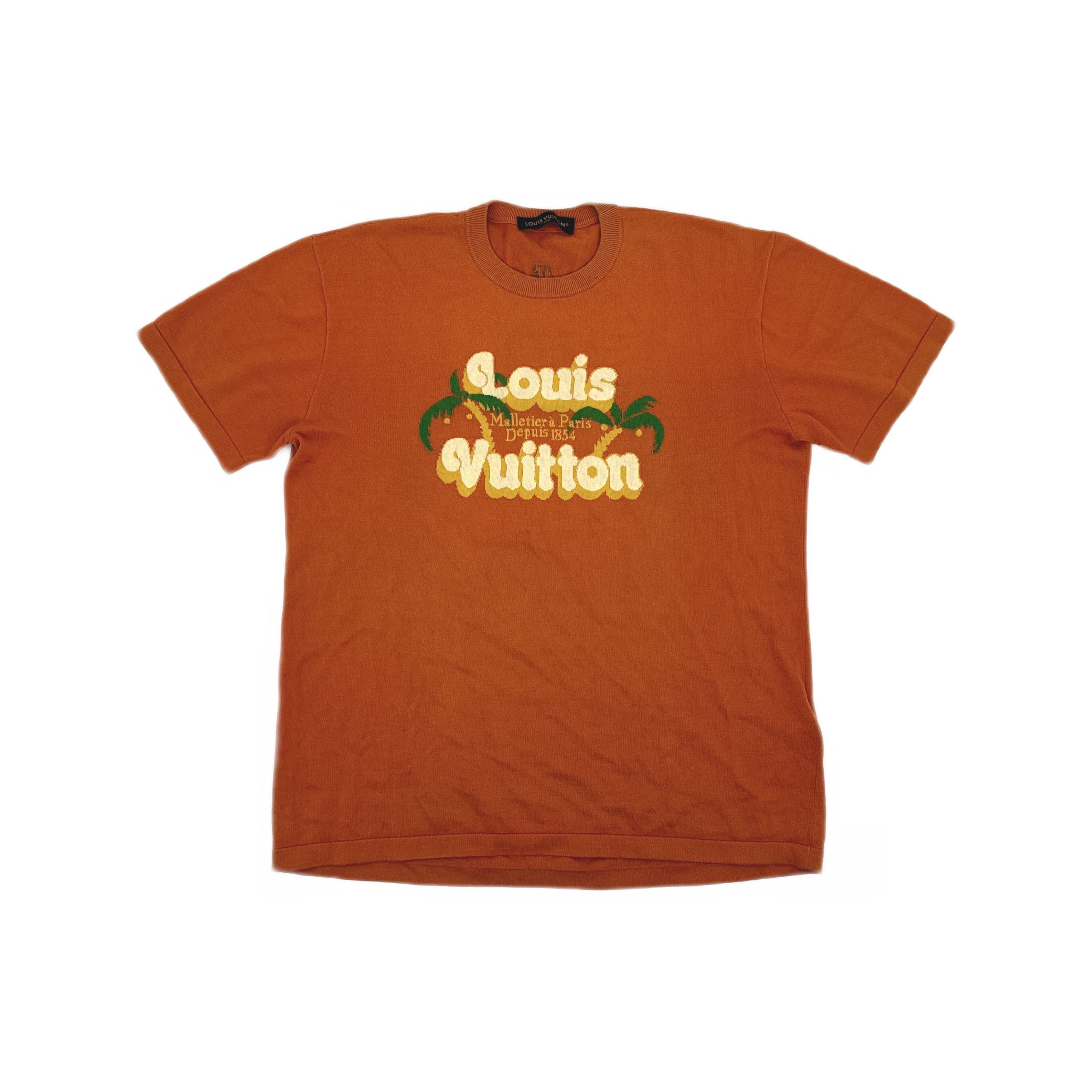 Louis Vuitton Louis Vuitton SS24 Palm Tree Knit T-Shirt XL Size US XL / EU 56 / 4 - 1 Thumbnail