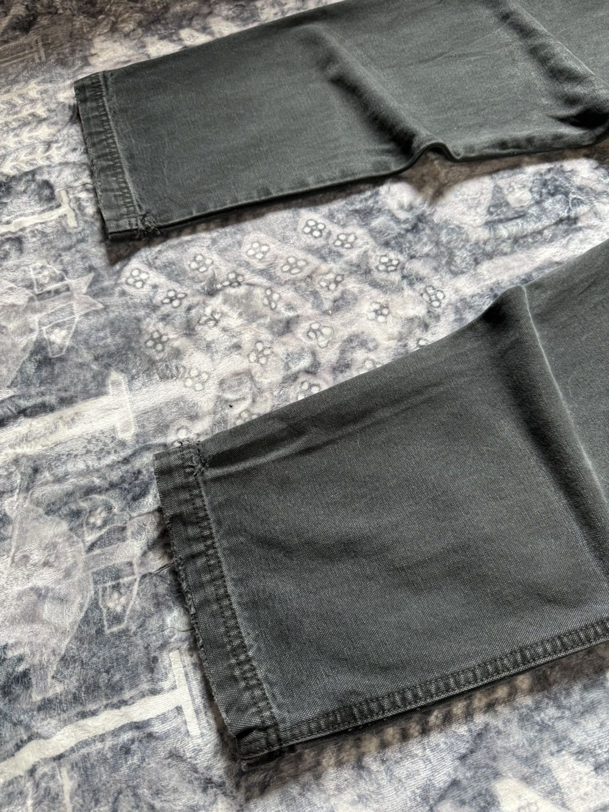 Billabong × Quiksilver × Vintage Vintage 80s 90s Quiksilver Black Faded Baker Denim Pants Size US 29 - 15 Thumbnail