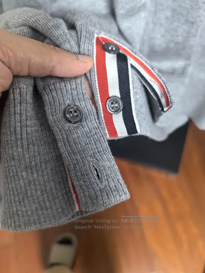 Thom Browne Thom Browne Wool Sweater Size US XL / EU 56 / 4 - 6 Thumbnail