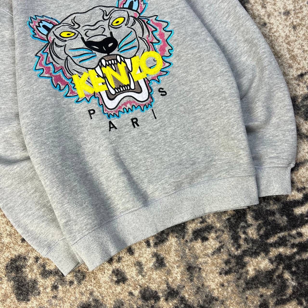 Kenzo Kenzo Paris Tiger Big Logo Luxury Sweatshirt Size US S / EU 44-46 / 1 - 3 Thumbnail