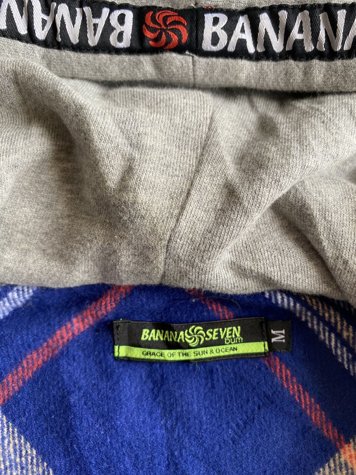 Banana Republic × Vintage BANANA SEVEN DOUBLE LAYER FLANER HOODIE Size US M / EU 48-50 / 2 - 17 Thumbnail