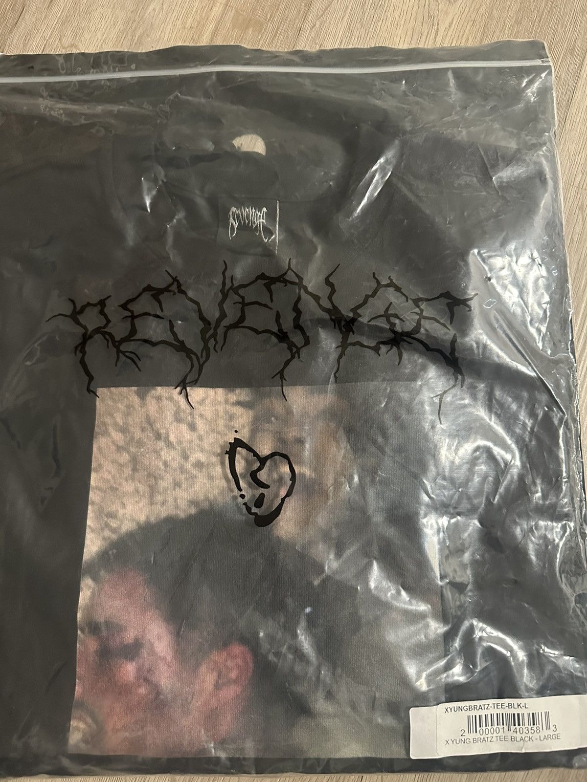 Revenge XXXTENTACION x REVENGE "YUNG BRATZ KILL TEE - BLACK" Size US L / EU 52-54 / 3 - 3 Thumbnail