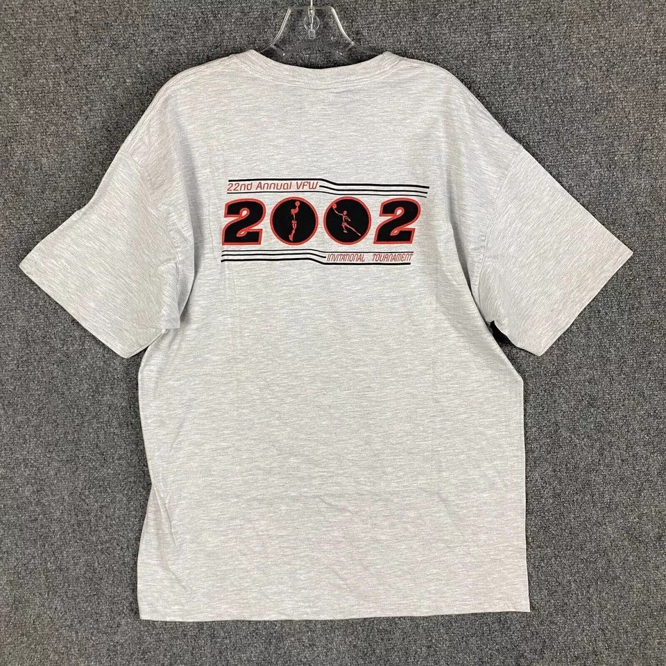 Jerzees Vintage Jerzees Shirt Men's Large Y2K 22nd Annual VFW Size US L / EU 52-54 / 3 - 8 Thumbnail