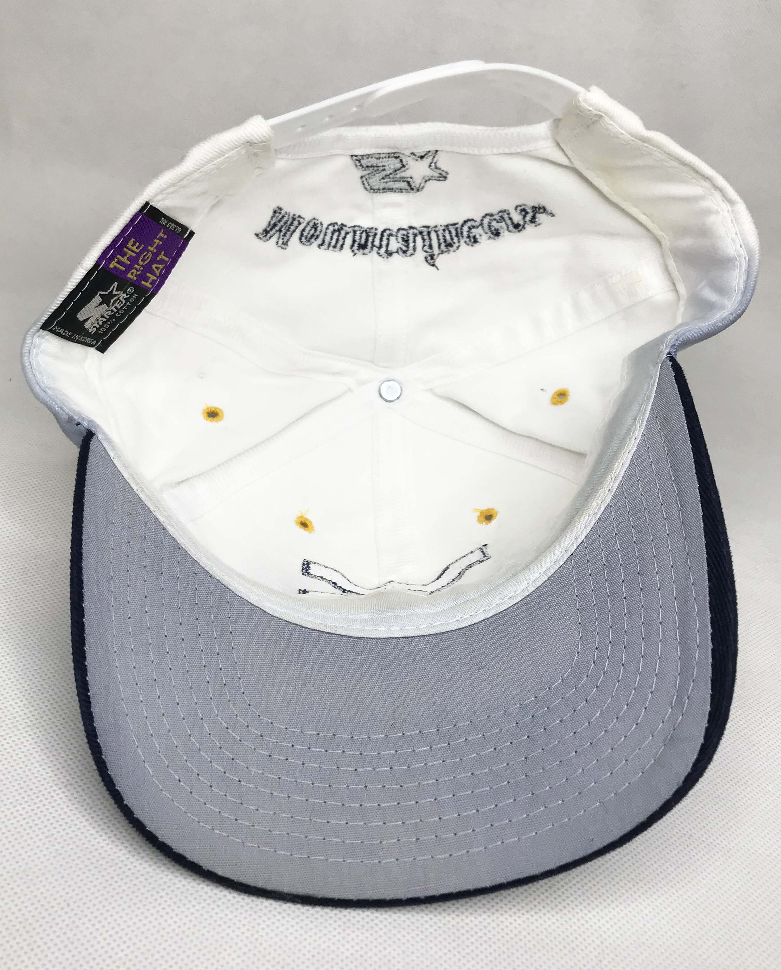 NCAA × Starter × Vintage Vintage Starter West Virginia Mountaineers WV Snapback Cap Size ONE SIZE - 8 Thumbnail