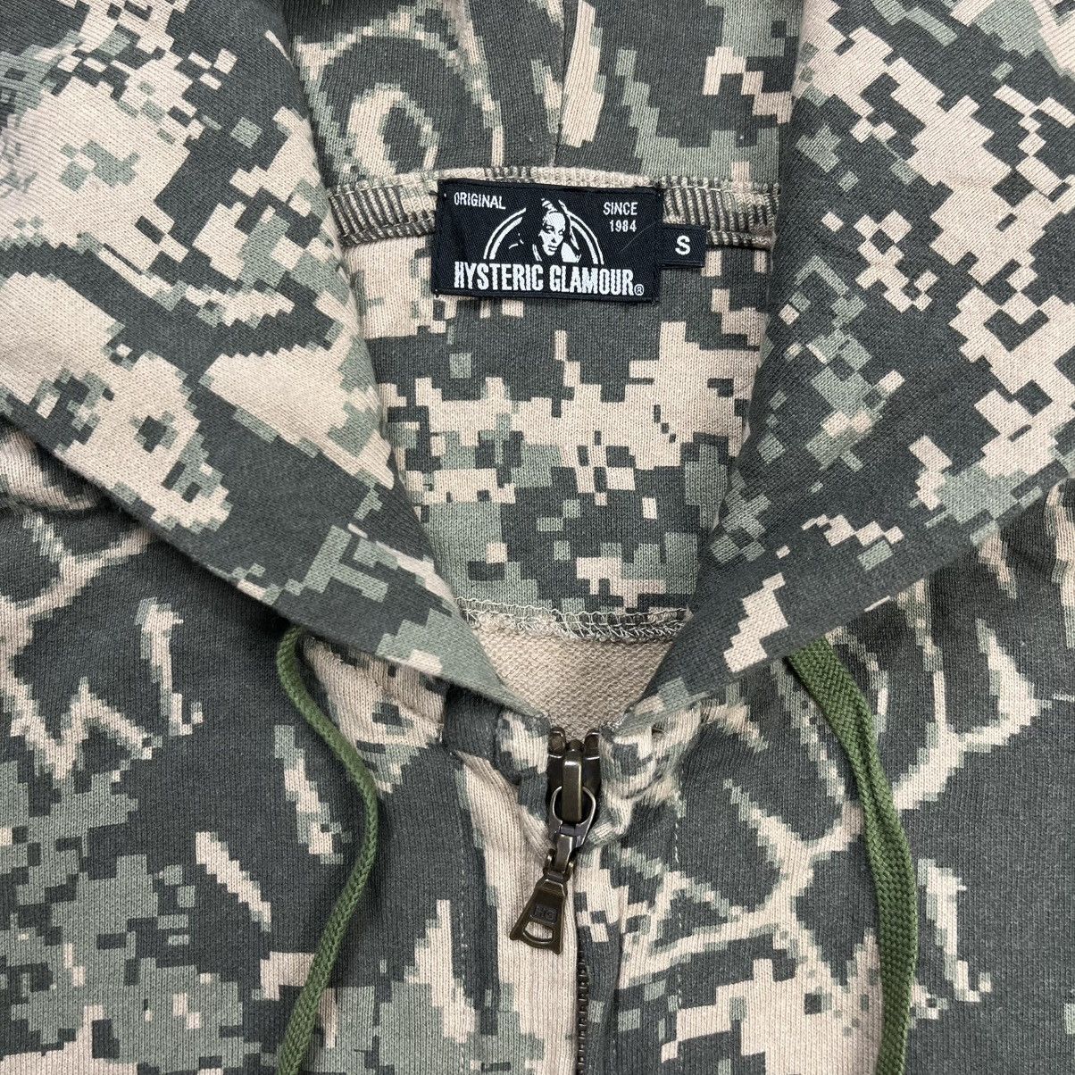 Hysteric Glamour Hysteric Glamour women digi camo zip hoodie Size US S / EU 44-46 / 1 - 7 Thumbnail