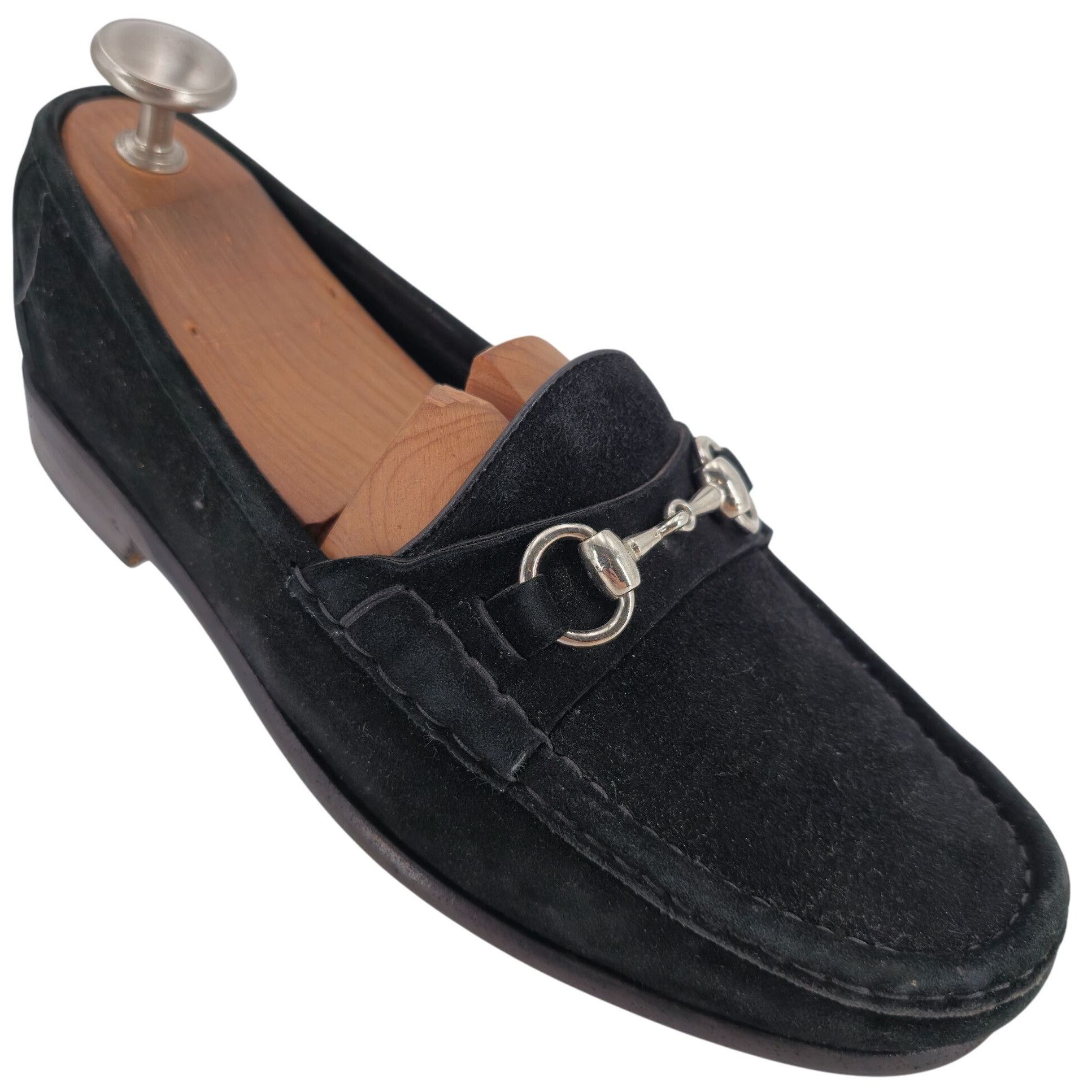Bragano × Cole Haan Vintage Bragano Cole Haan Italy Men 8.5 Black Suede Horsebit Size US 8.5 / EU 41-42 - 1 Thumbnail