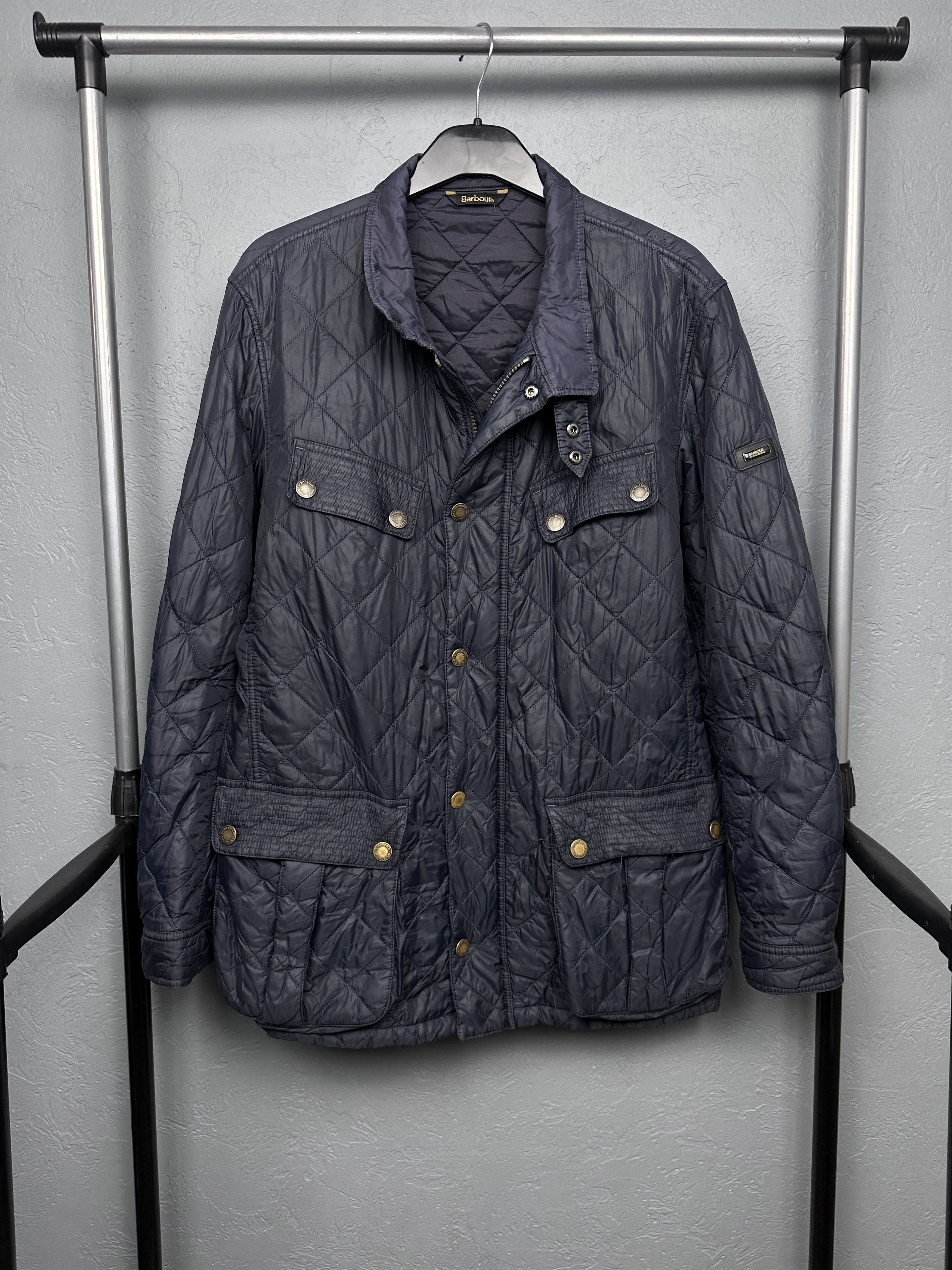 Barbour Barbour International Ariel Profile Mens Quilted Jacket Size US L / EU 52-54 / 3 - 1 Thumbnail