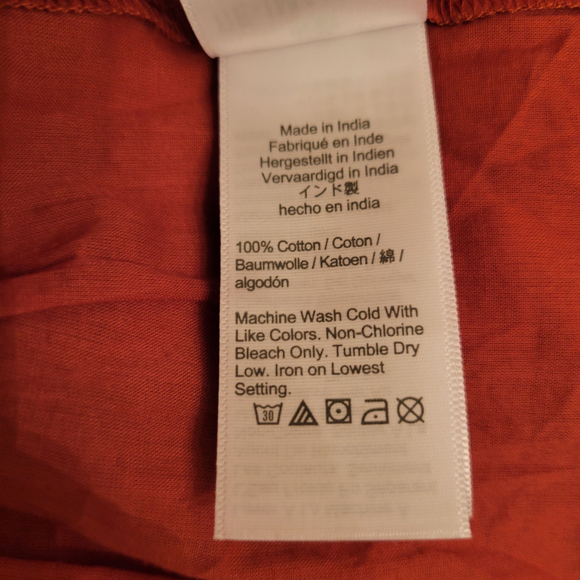 J.Crew J Crew Rust Red Cotton Voile Tiered Button Down Front Dress Size S / US 4 / IT 40 - 6 Thumbnail