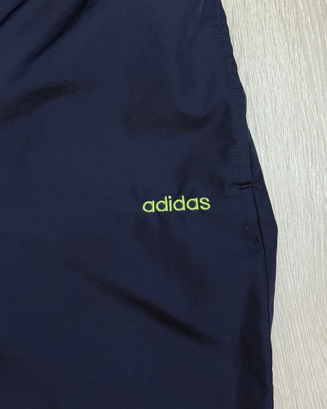 Adidas × Vintage Vintage 2005 Adidas Navy Blue Flare Track Pants - Size Large Size US 34 / EU 50 - 4 Thumbnail