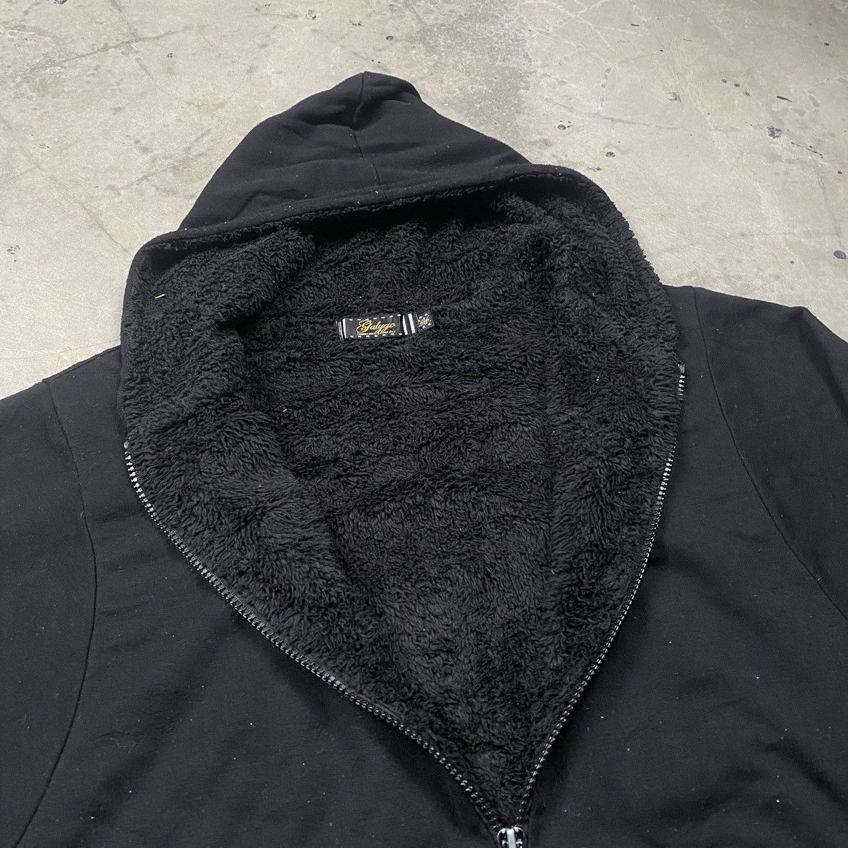 If Six Was Nine × Japanese Brand × Le Grande Bleu (L.G.B.) Rare Japan Streetwear Cross Fur Batwing Zip Up Size M / US 6-8 / IT 42-44 - 6 Thumbnail