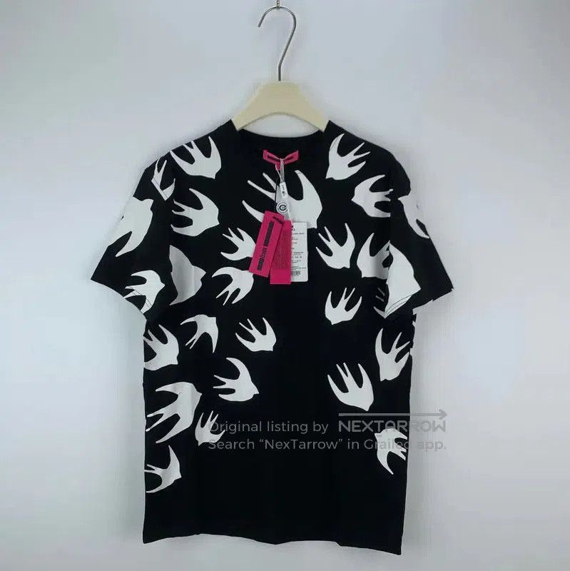 Alexander McQueen Alexander McQueen Black Cotton Men's T-Shirt . Size US M / EU 48-50 / 2 - 1 Thumbnail