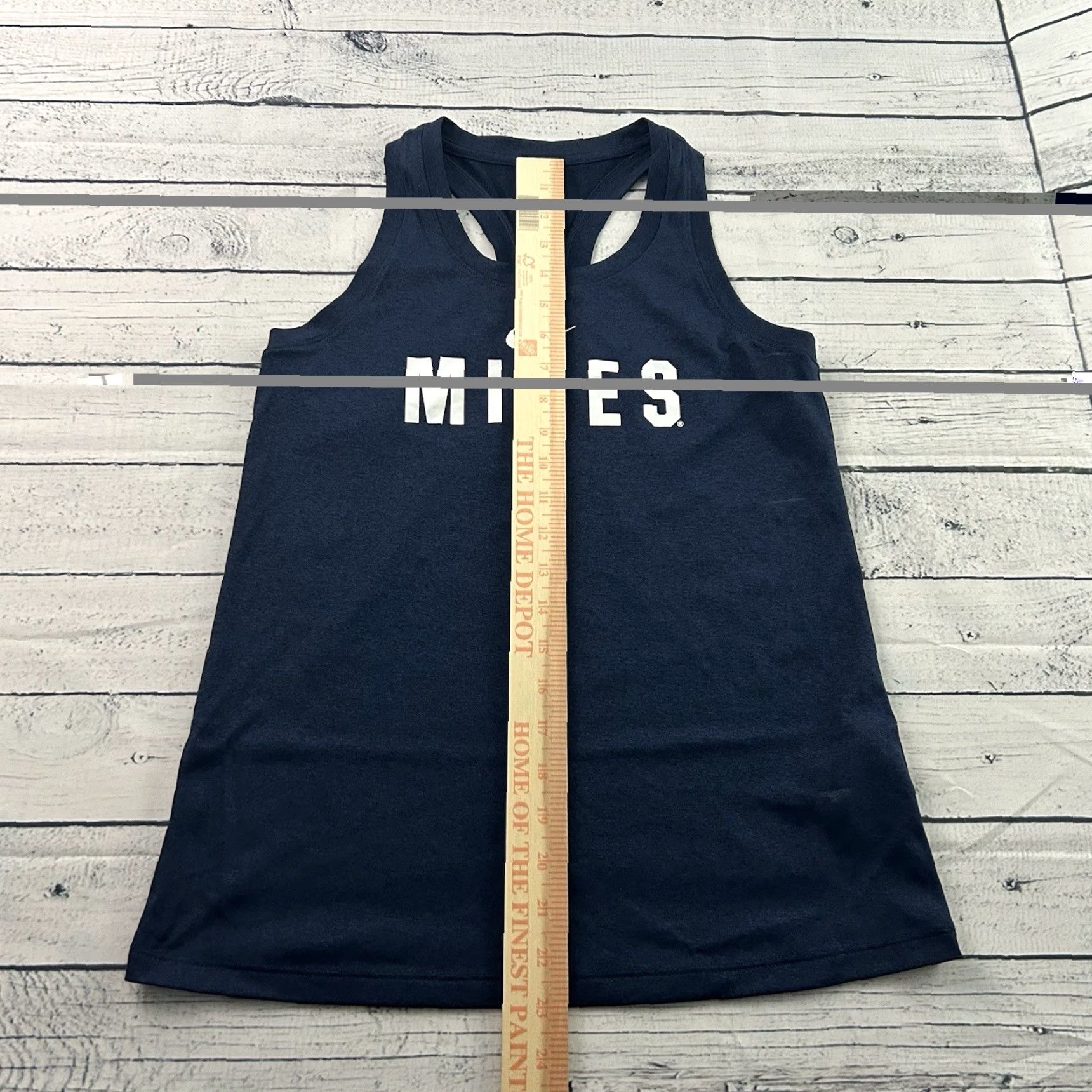 Nike Nike Dri-Fit Colorado School Of Mines Racerback Running Tank Top Women's XS Blue Size XS / US 0-2 / IT 36-38 - 3 Thumbnail