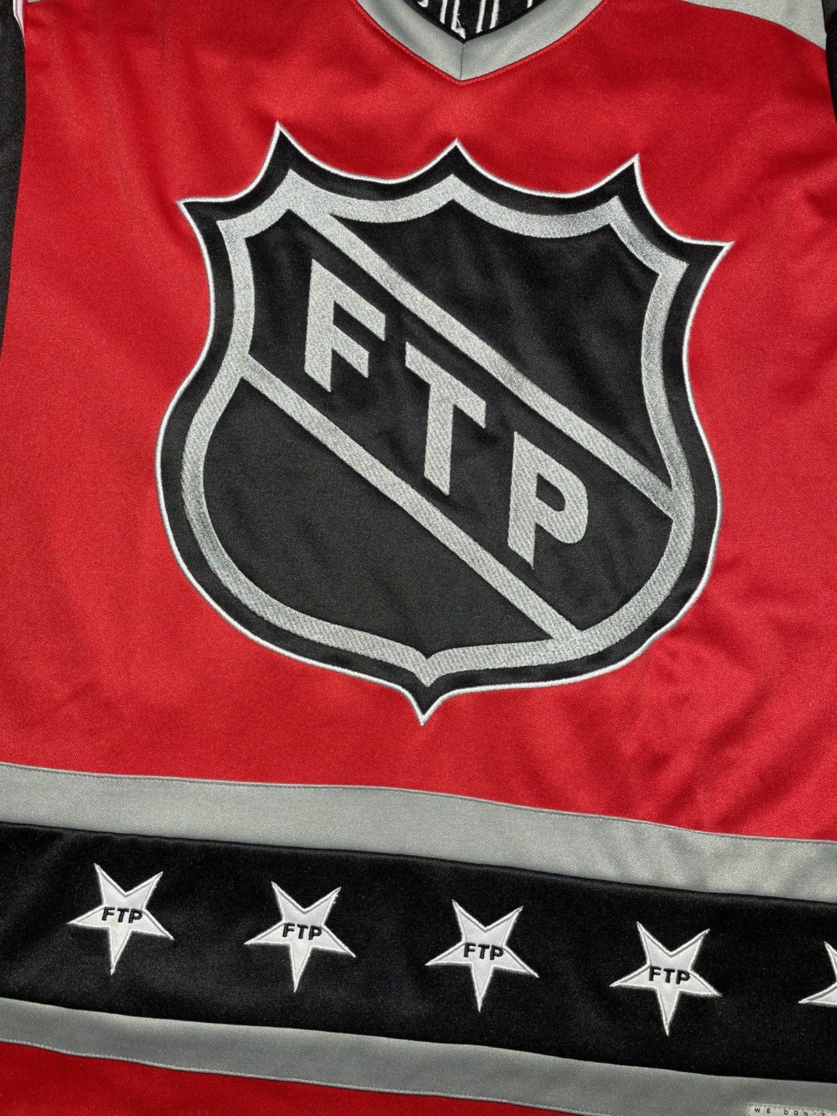 Fuck The Population FTP Made In Hell Hockey Jersey (Large) Size US L / EU 52-54 / 3 - 2 Thumbnail