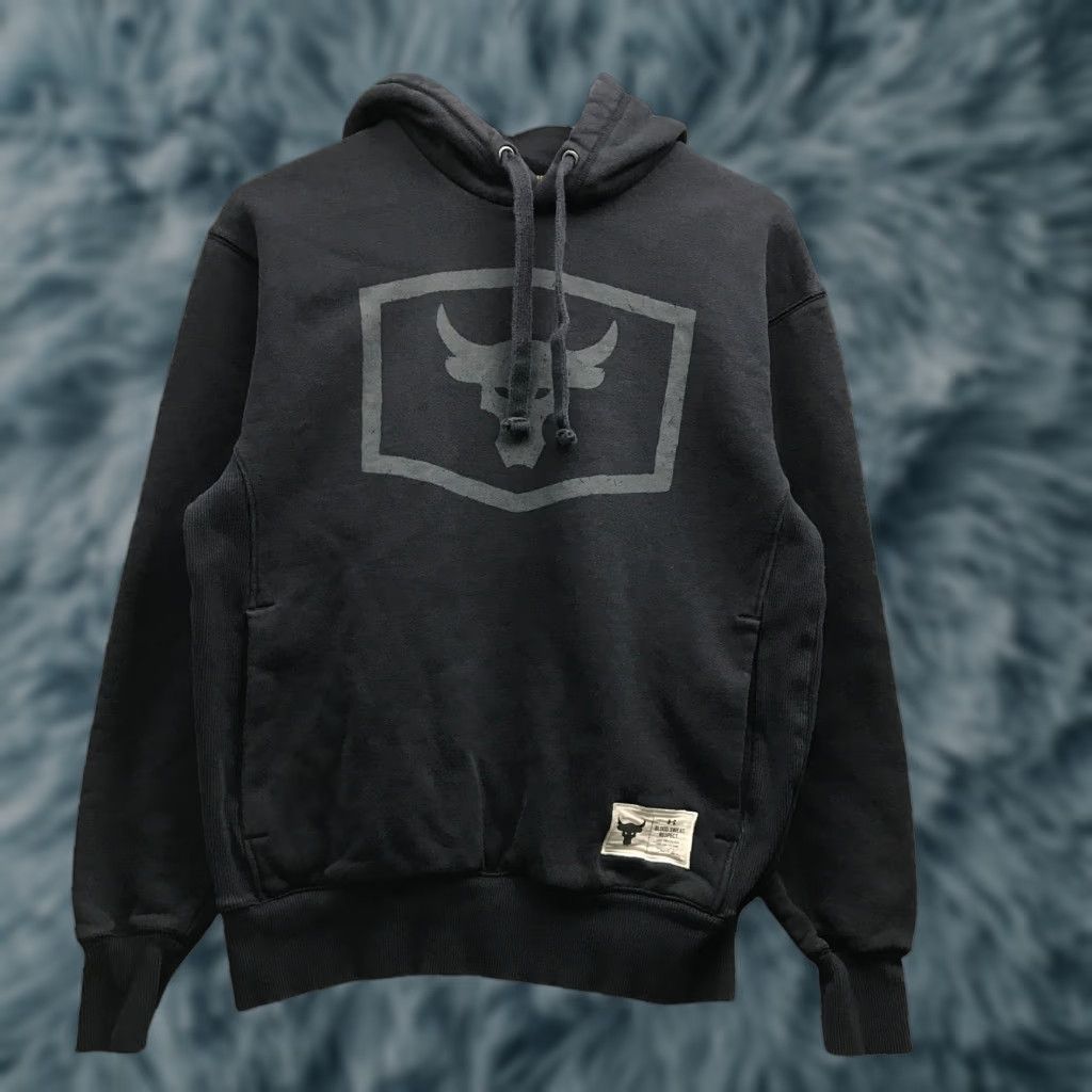 Under Armour Under Armour Project Rock Blood Sweat Respect Sweatshirt Hoodie Mens Small Black Size US S / EU 44-46 / 1 - 1 Thumbnail