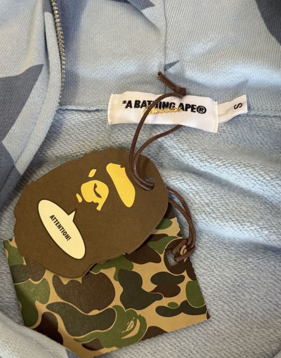 Bape RARE OG 2008 A BATHING APE STA FULZIP HOODIE Size US S / EU 44-46 / 1 - 2 Thumbnail