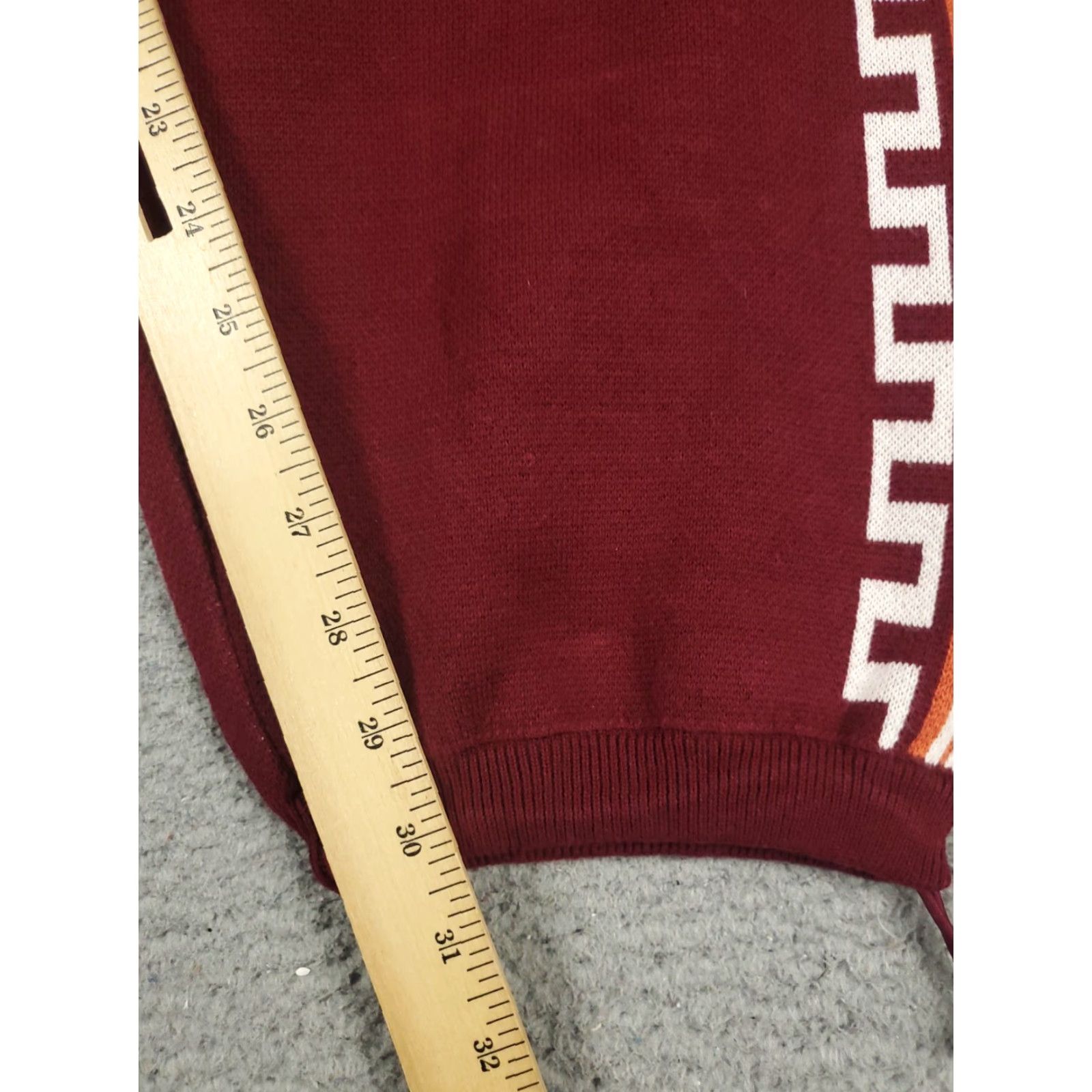 FELT For Every Living Thing Pants Mens XL Red Felt Havana Cotton Sweatpants Jogger Size US 36 / EU 52 - 4 Thumbnail