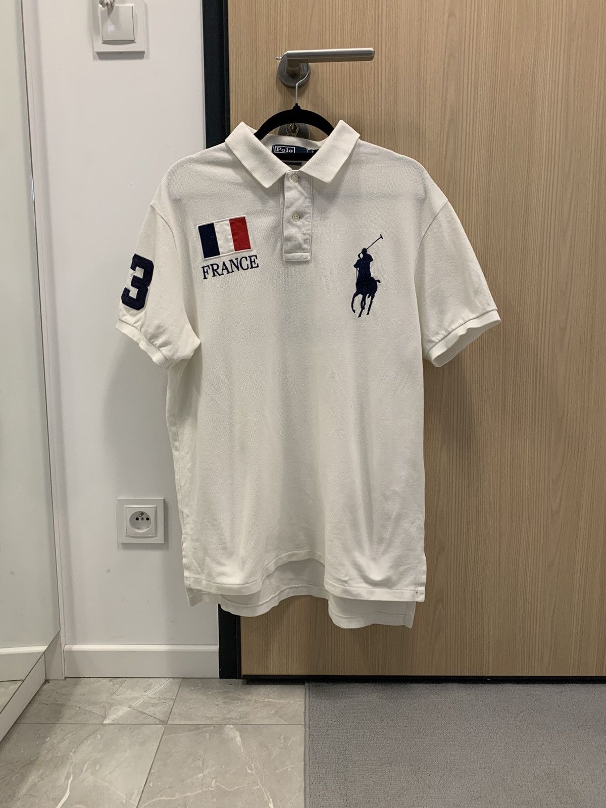Polo Ralph Lauren Polo Ralph Lauren Big Pony France Polo Size US L / EU 52-54 / 3 - 2 Thumbnail