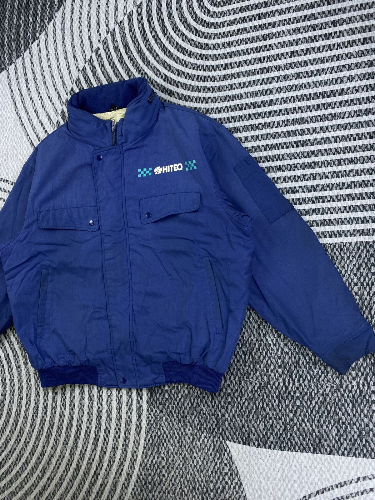 Japanese Brand Vintage Shiroya By Nissan Motorsport Racing Bombers Jacket Size US XL / EU 56 / 4 - 4 Thumbnail