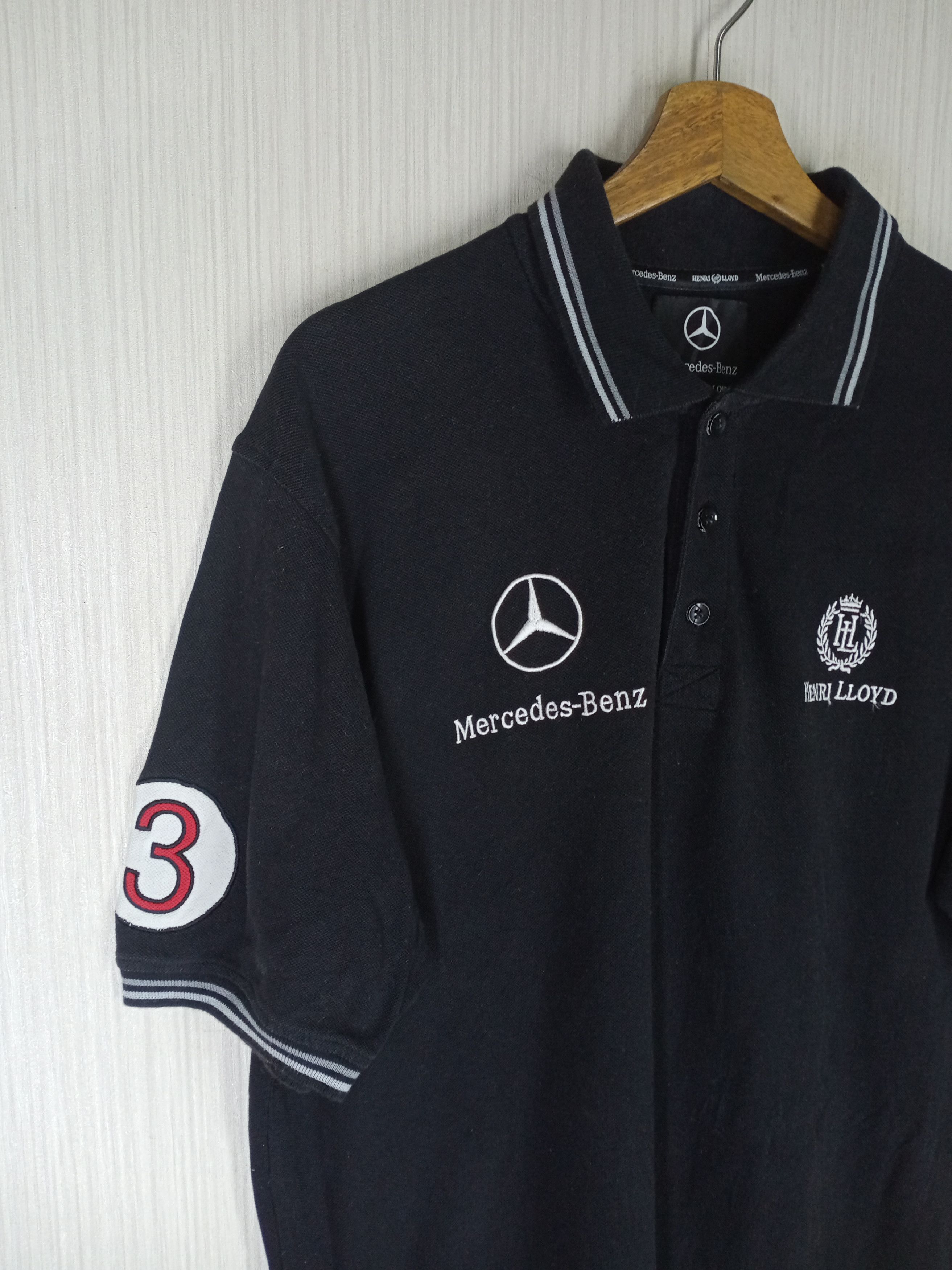 Henri Lloyd Rare Mercedes Benz x Henry Lloyd Polo Shirt Size US L / EU 52-54 / 3 - 4 Thumbnail