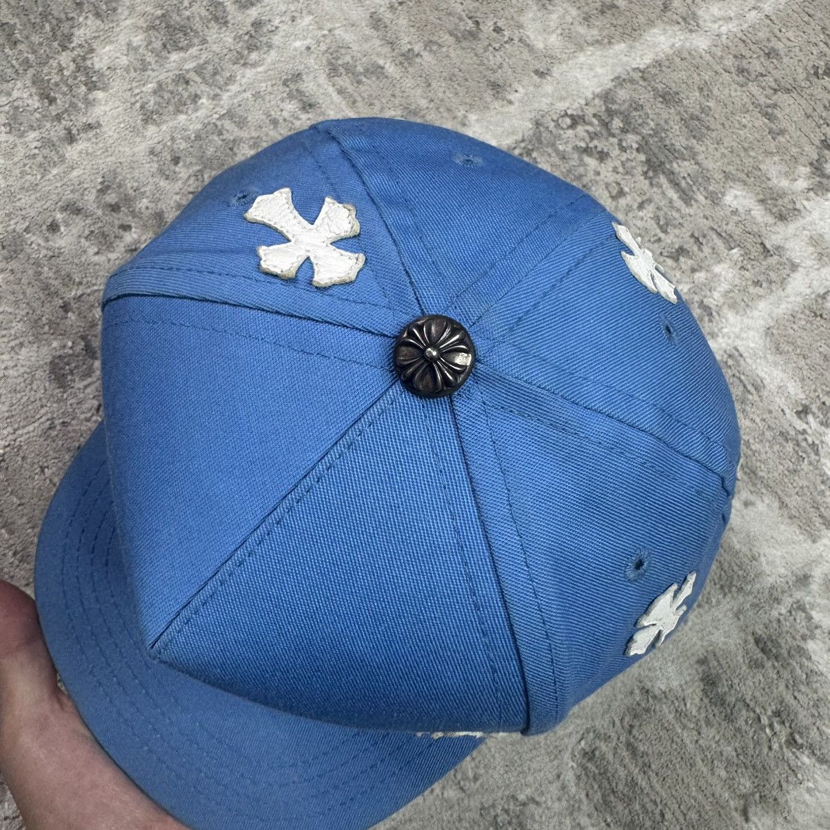 Chrome Hearts St barths cross patch baseball hat Size ONE SIZE - 6 Thumbnail